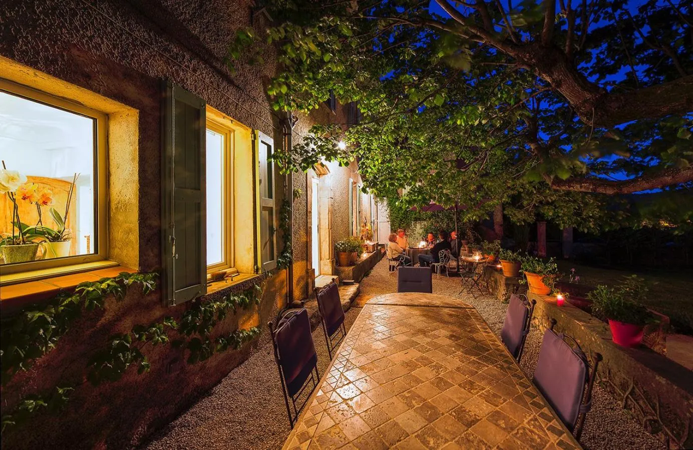 Patio in La Grande Maison De Nans