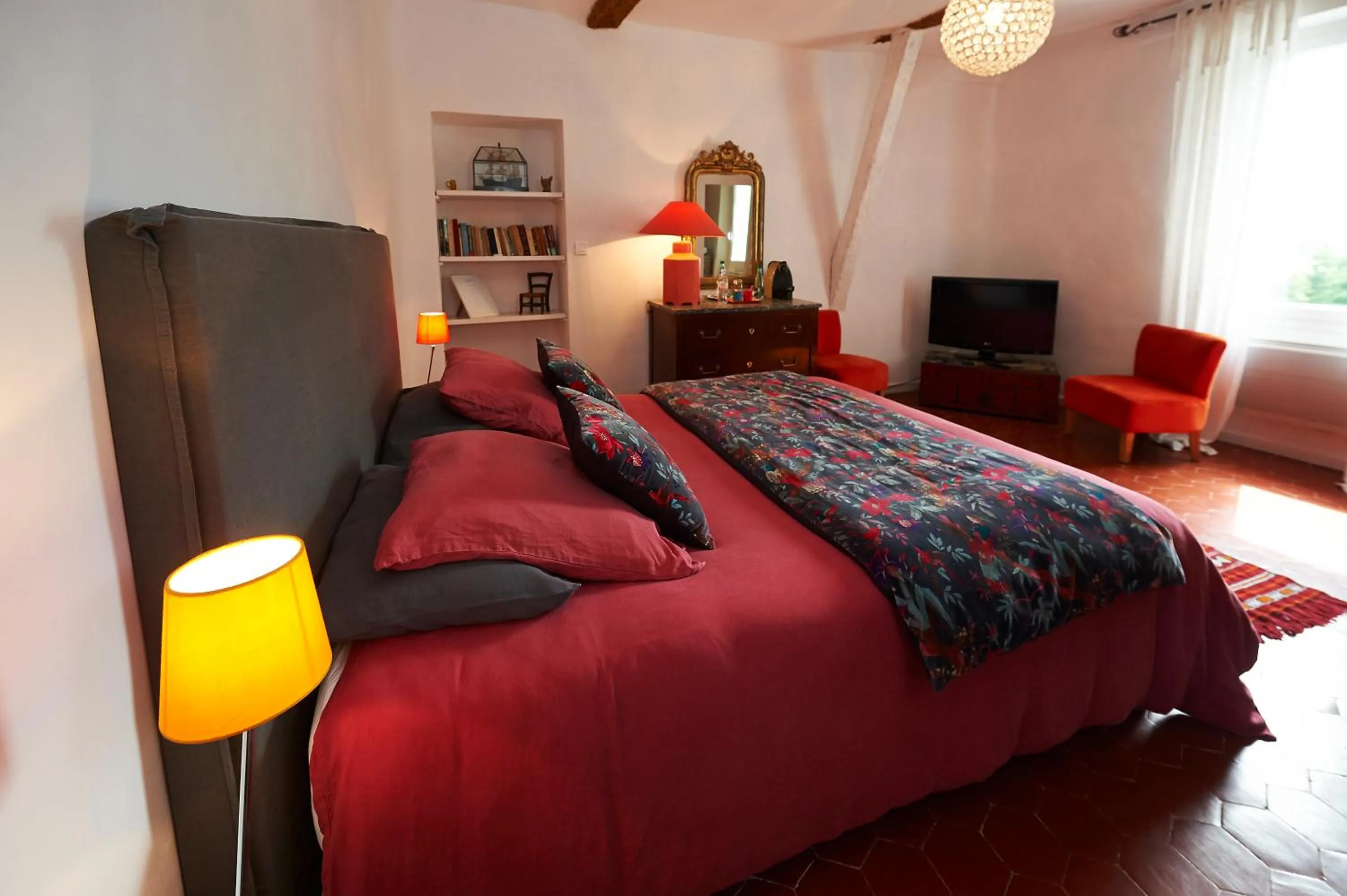 Bed in La Grande Maison De Nans