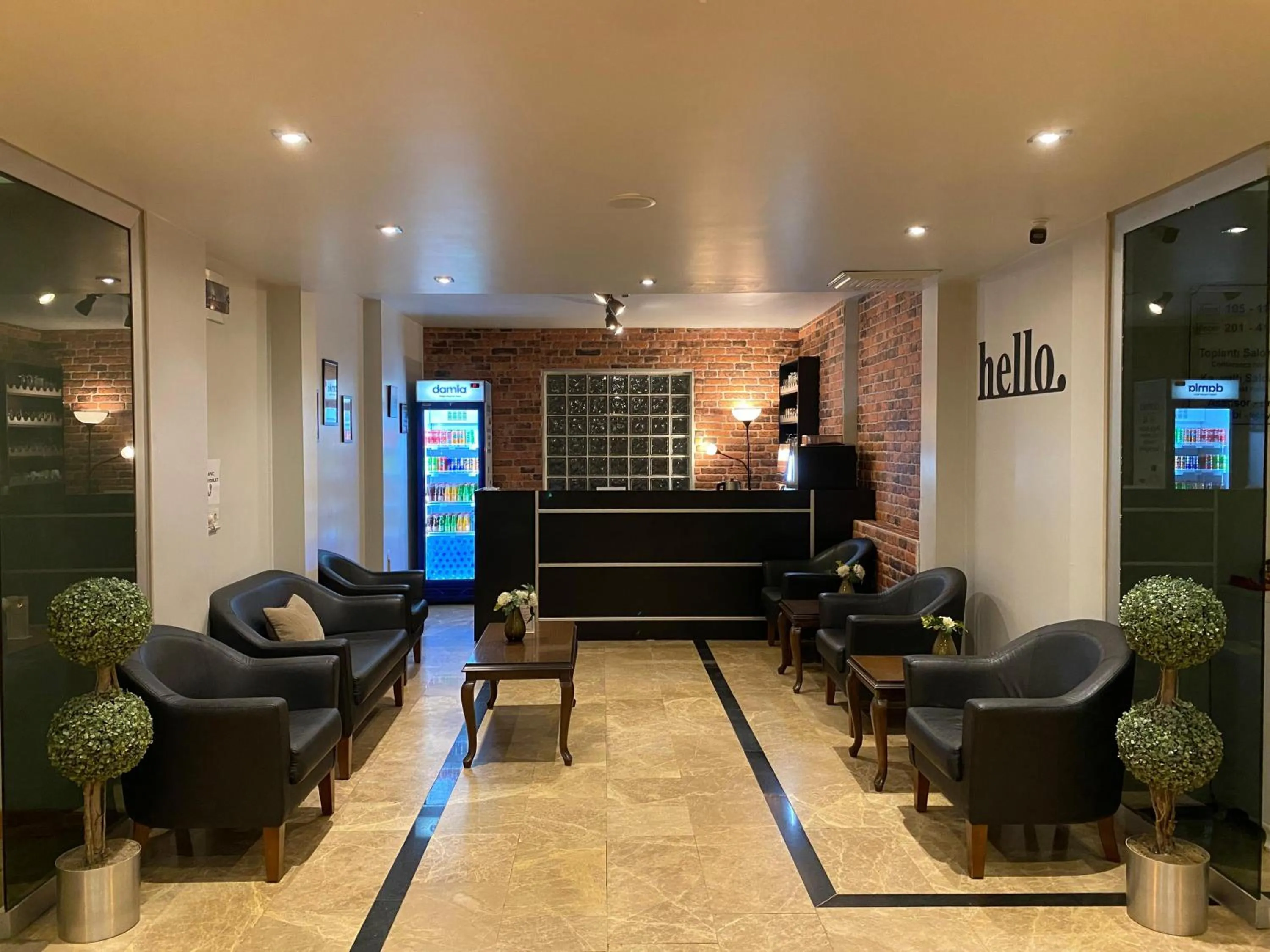 Lobby or reception in Trakya City Hotel