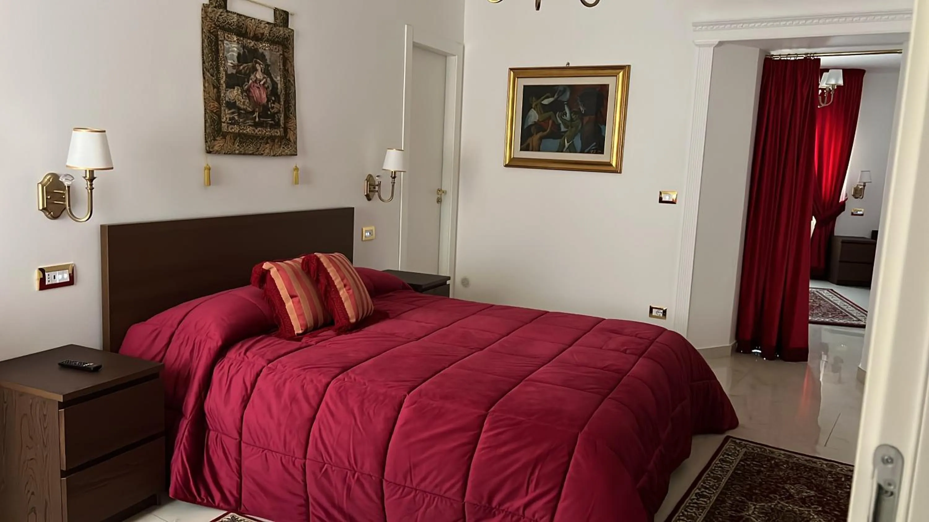 Bed in Varapodio B&B