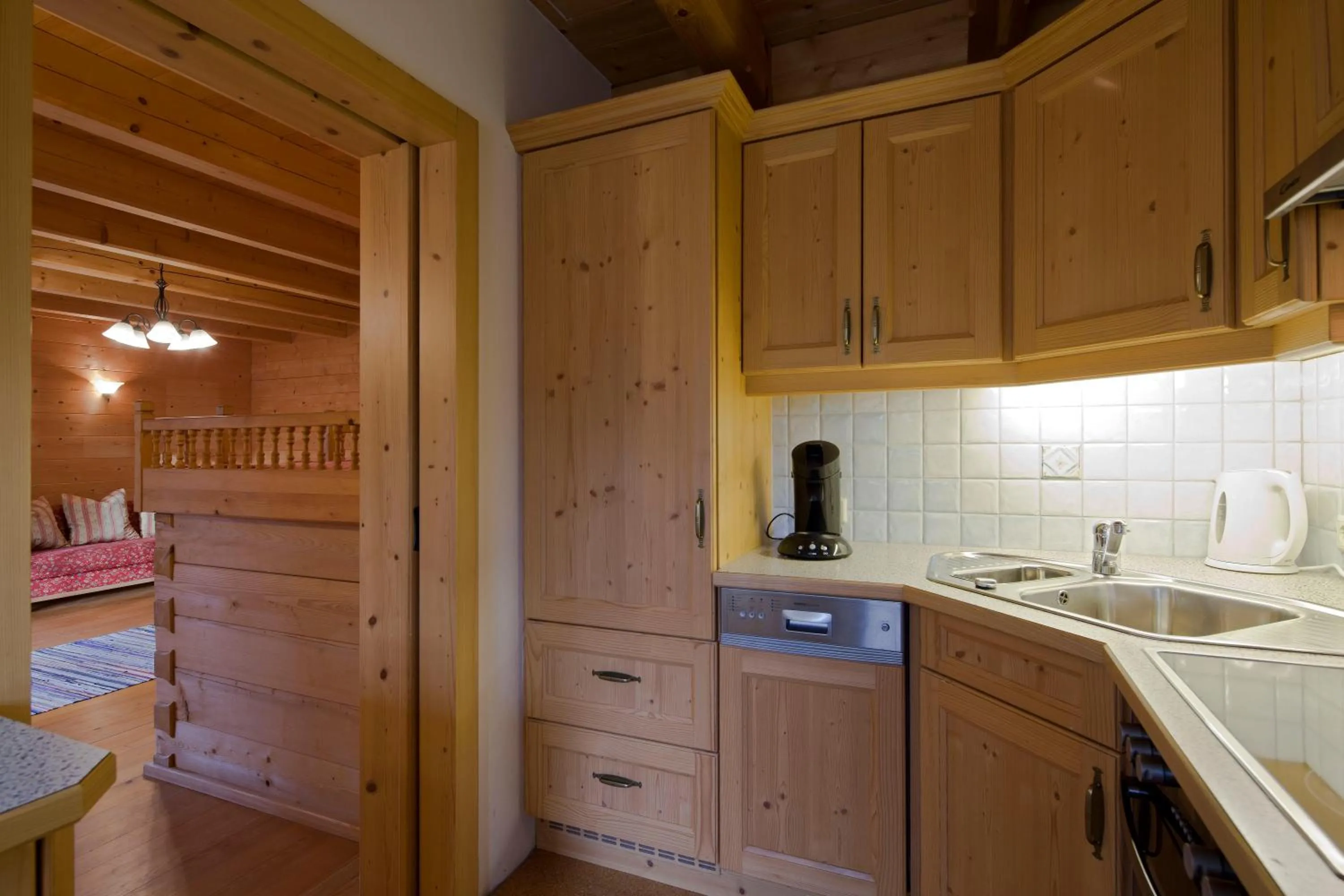 Kitchen or kitchenette in Chaletwohnung Lederer