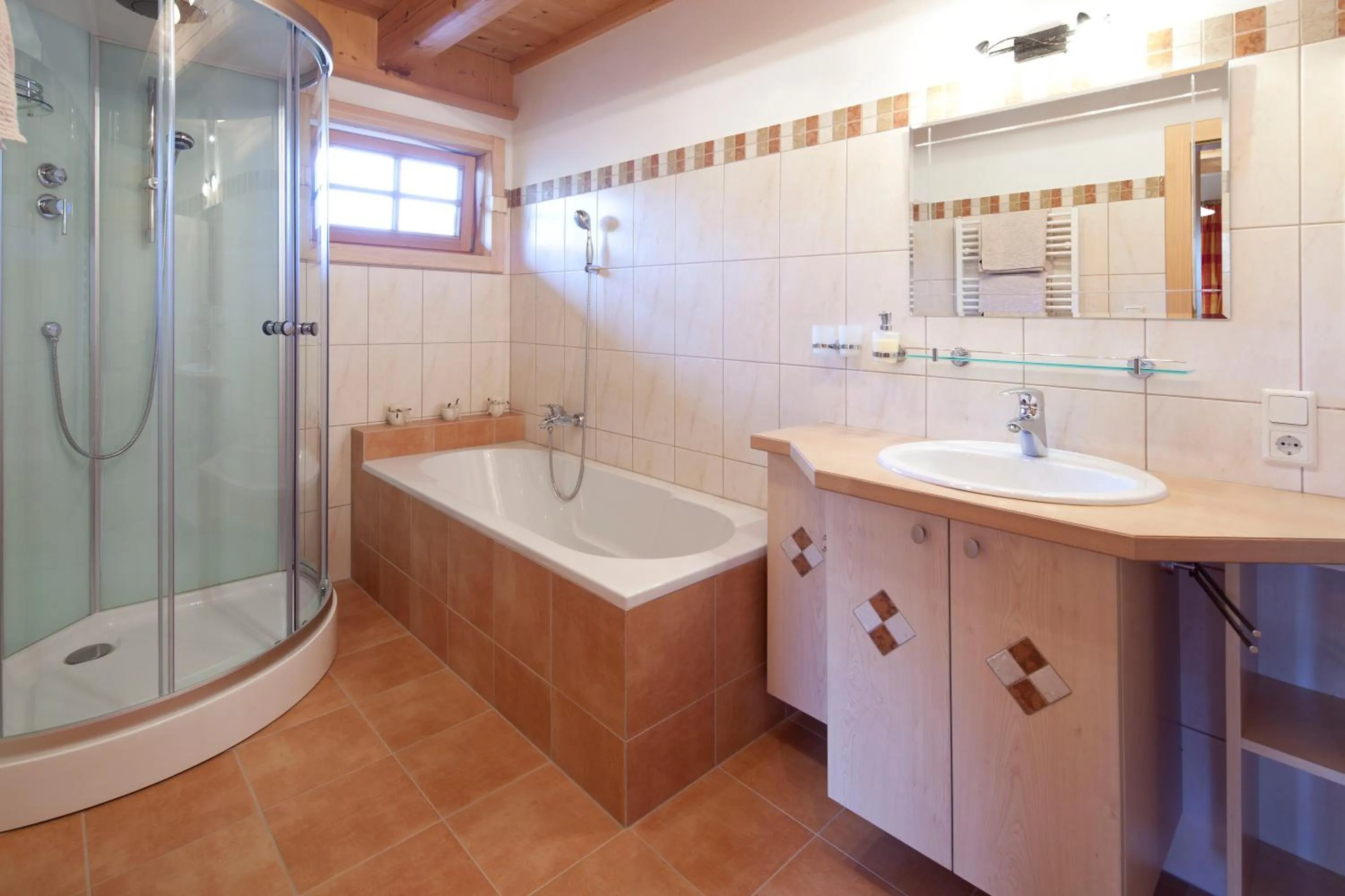 Bathroom in Chaletwohnung Lederer