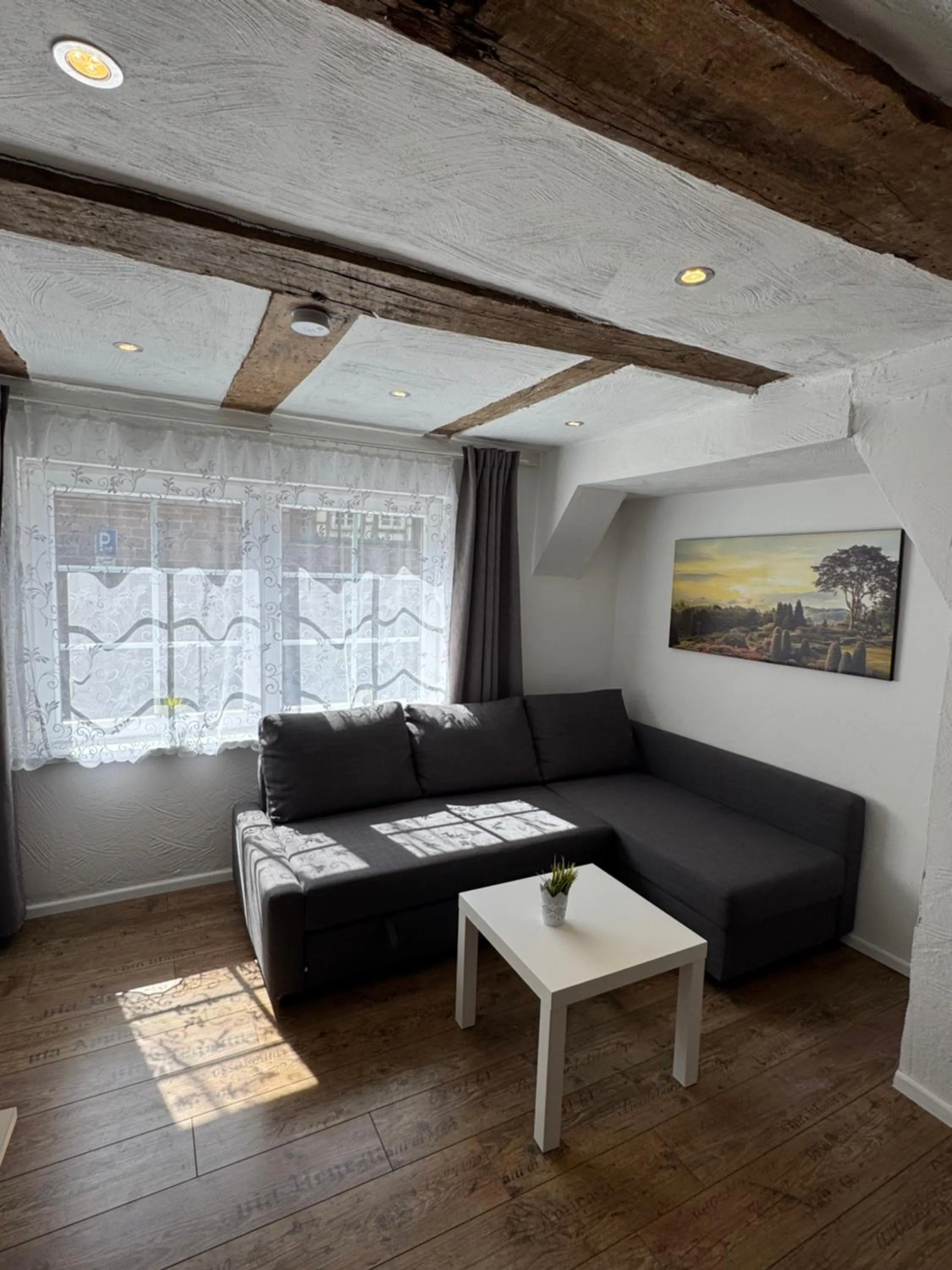 Living room in Ferienwohnung-Goldener Winkel