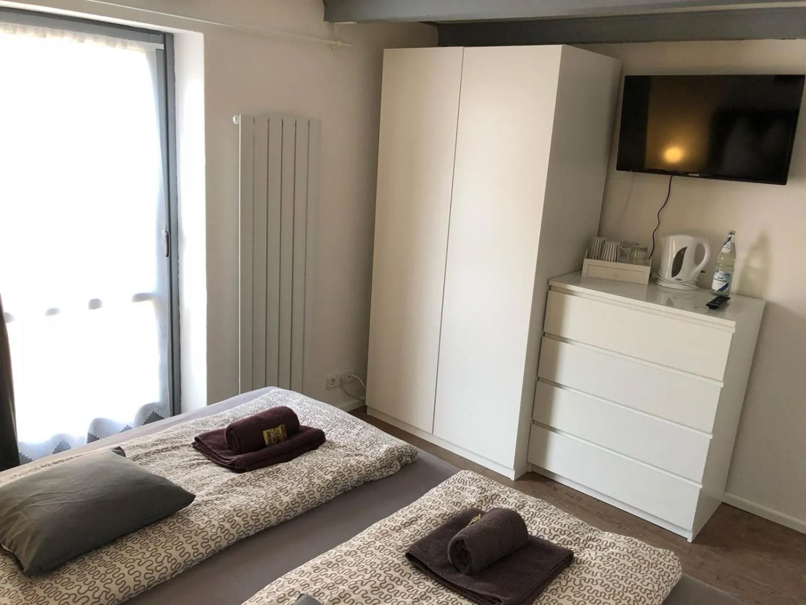 Bedroom, Bed in Ferienwohnung-Goldener Winkel