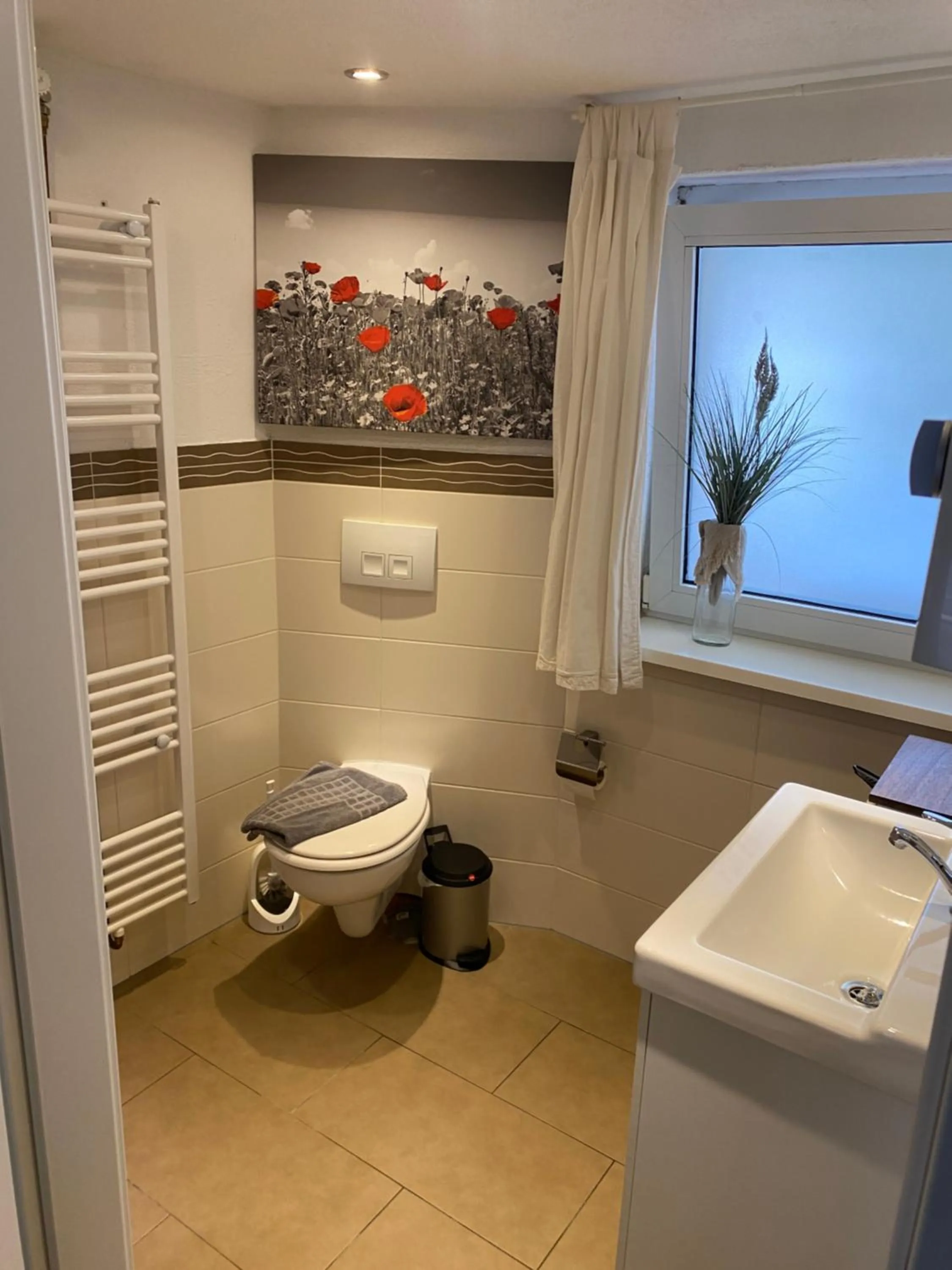 Bathroom in Ferienwohnung-Goldener Winkel