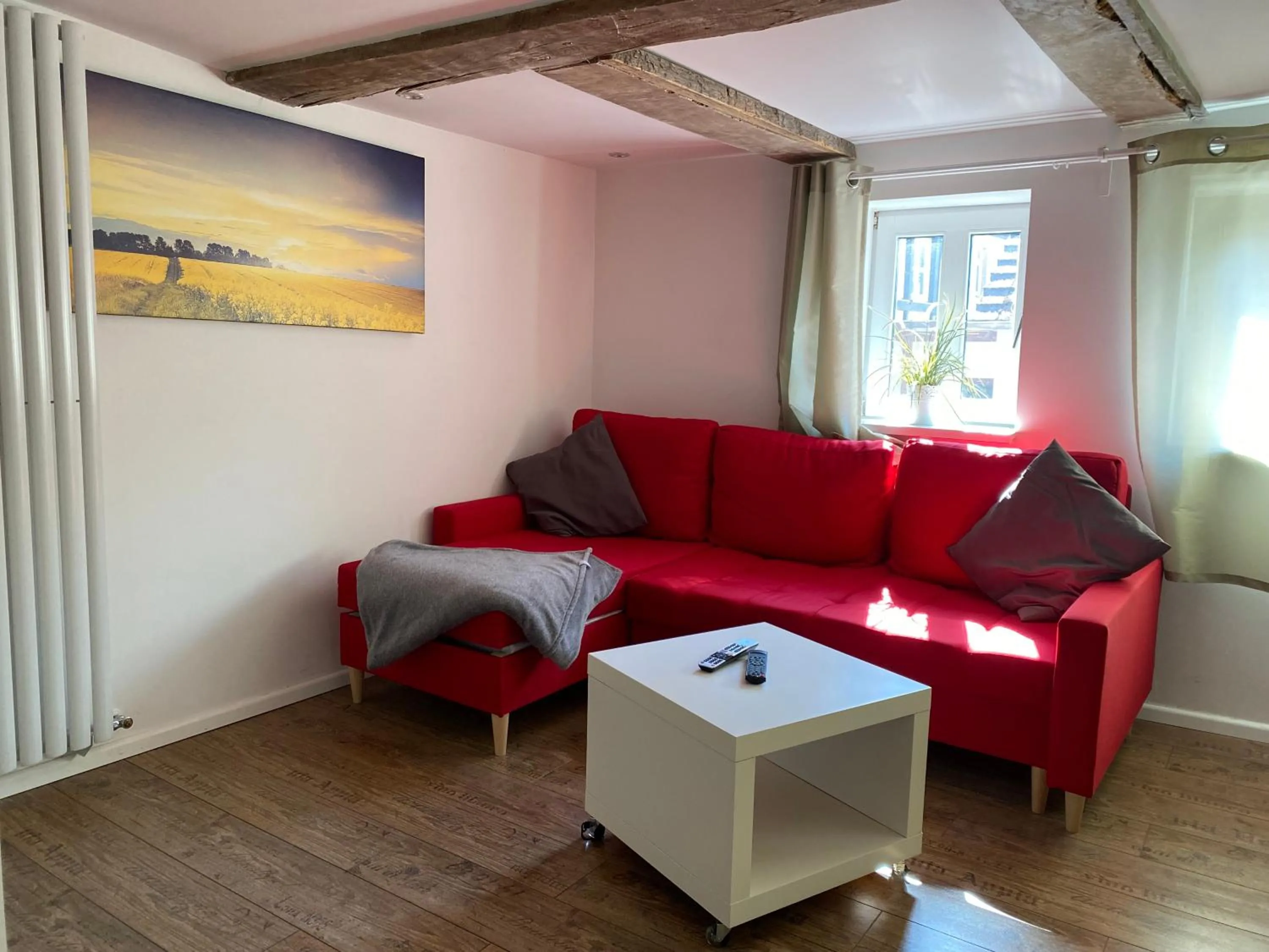 Living room in Ferienwohnung-Goldener Winkel