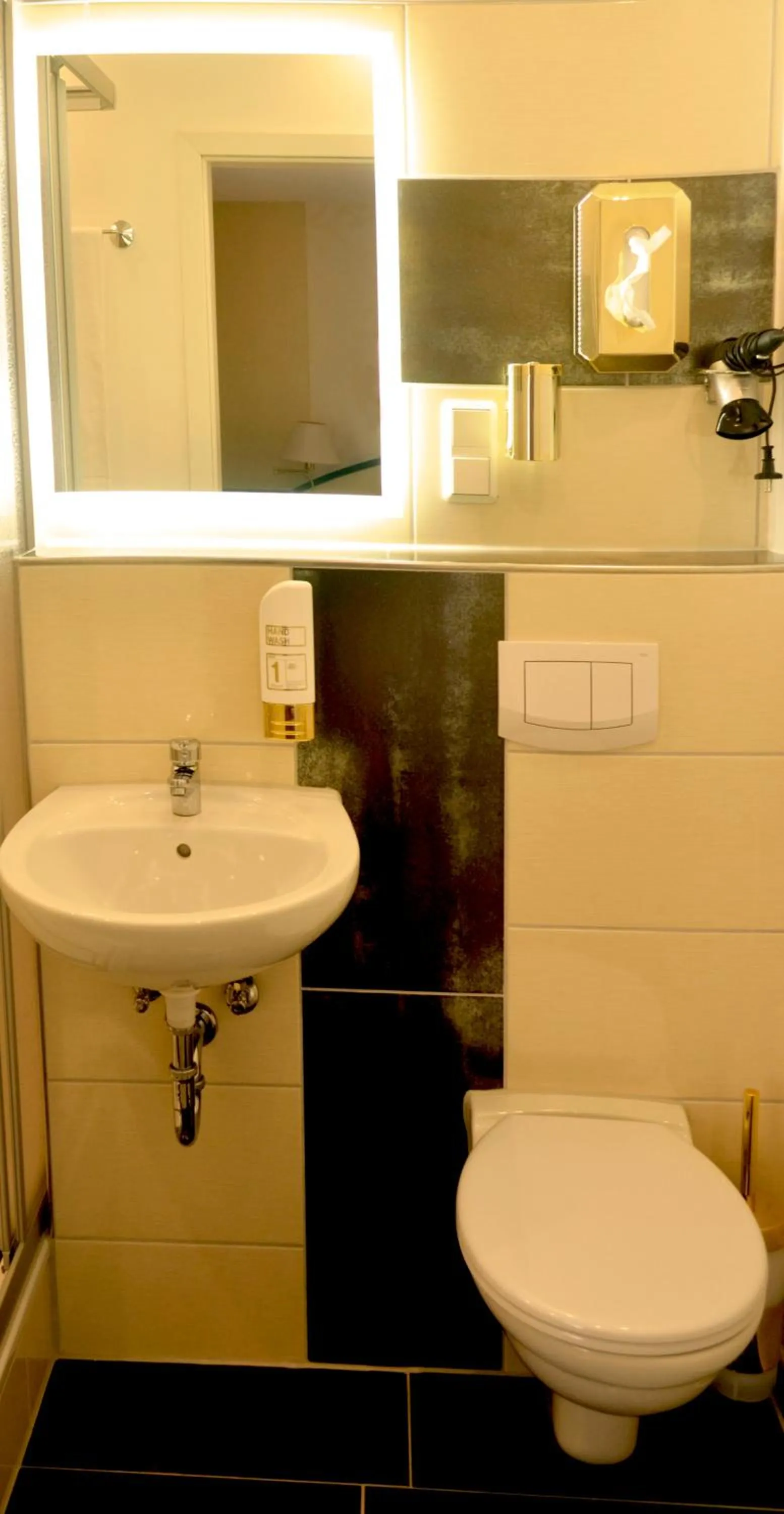 Decorative detail in AS Hotel