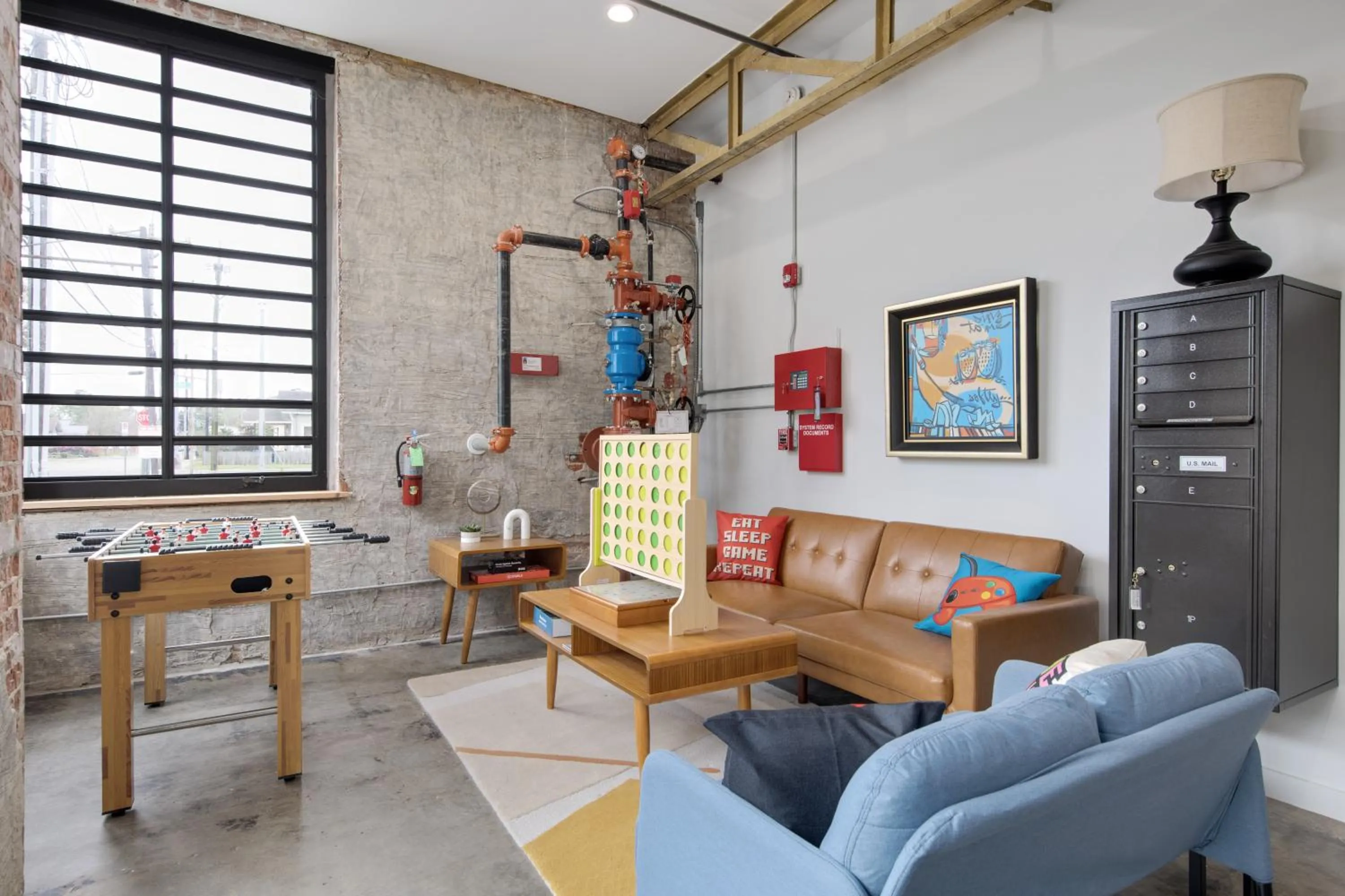 Game Room in The Cypress Flats