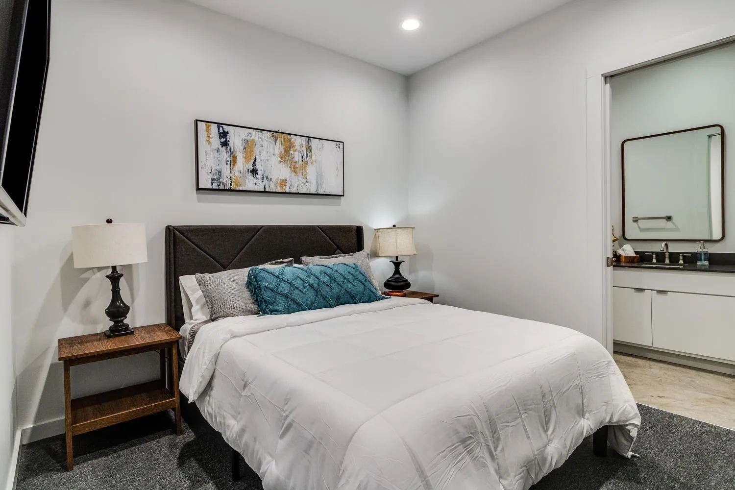 Bed in The Cypress Flats