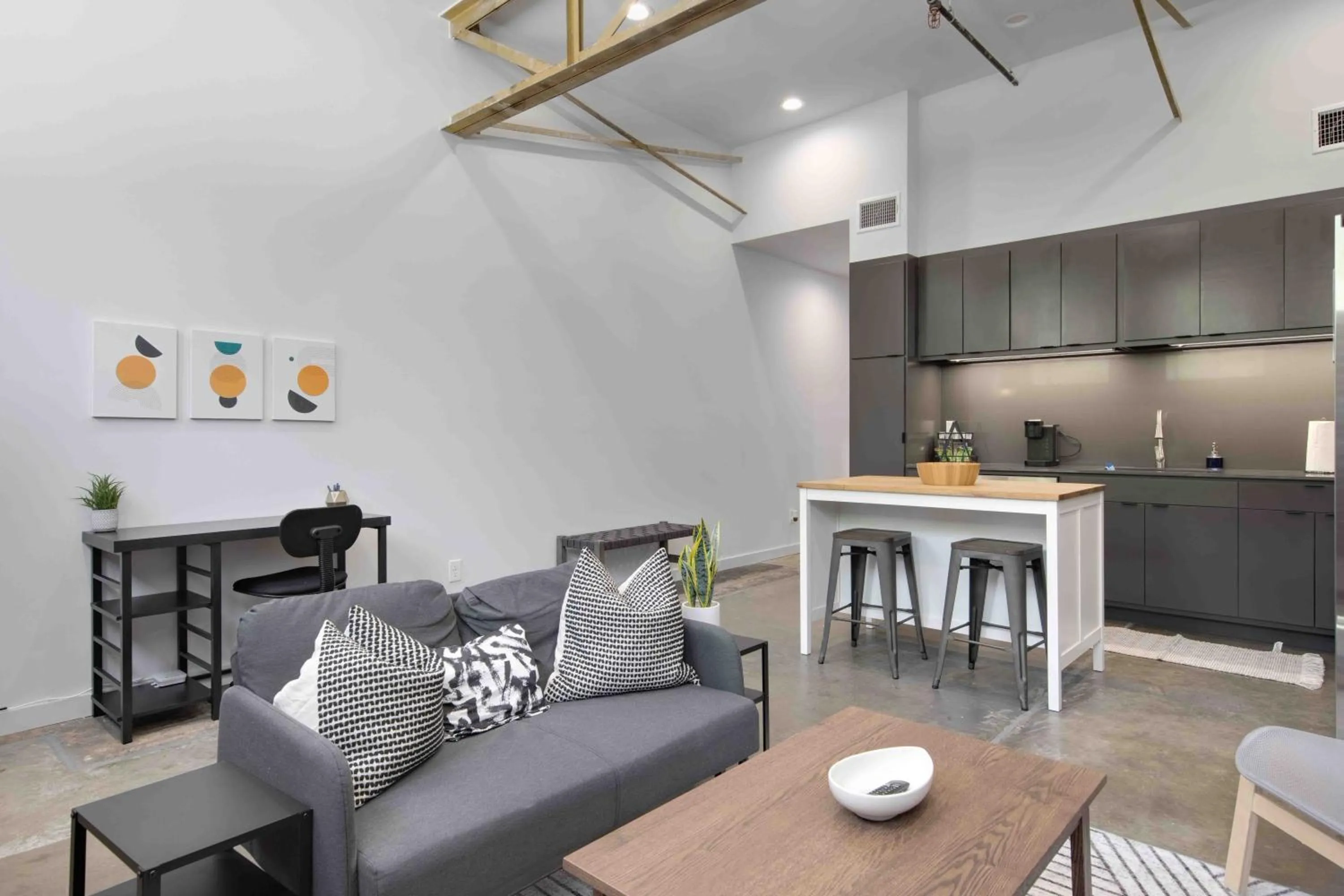 Kitchen or kitchenette in The Cypress Flats