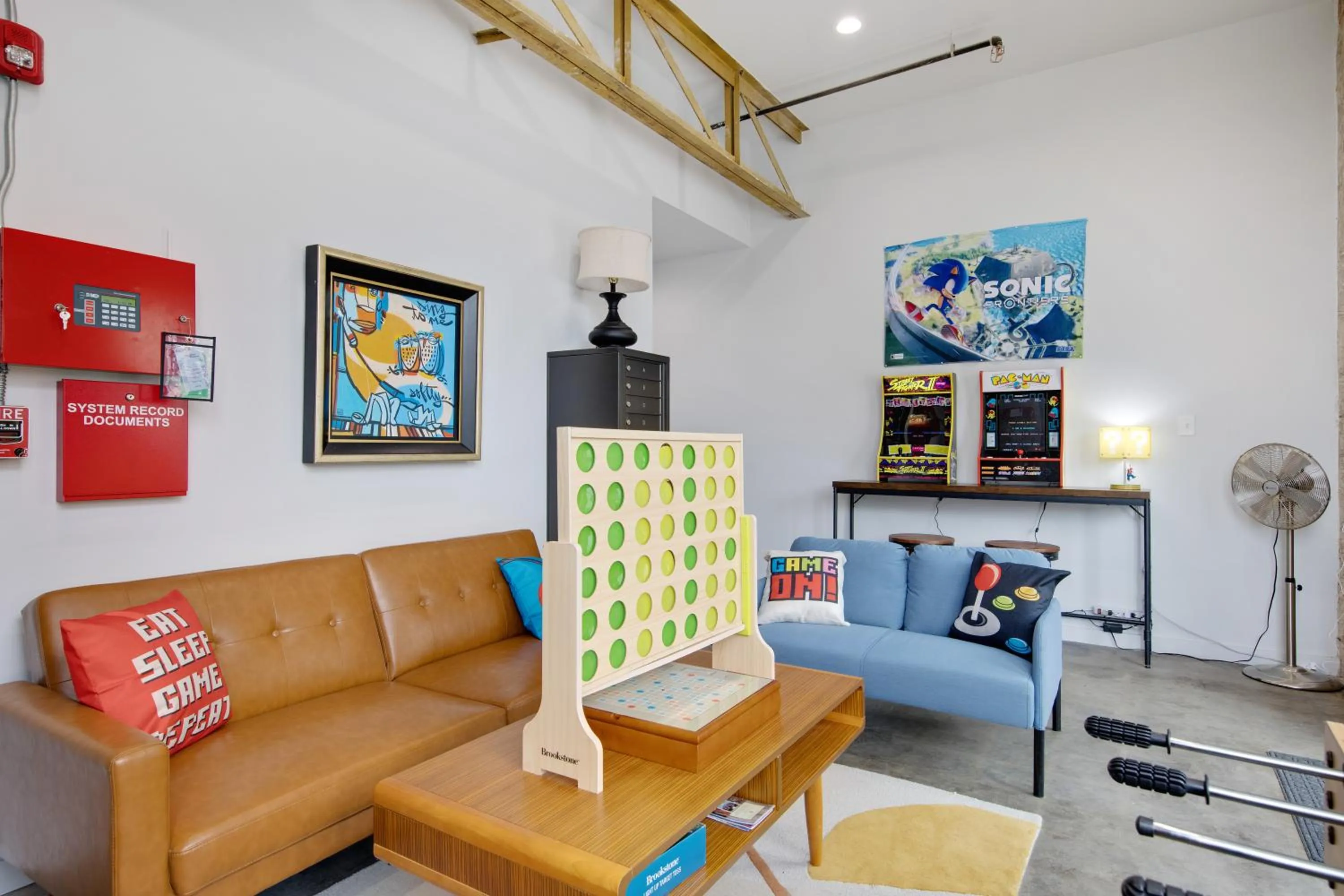 Game Room in The Cypress Flats