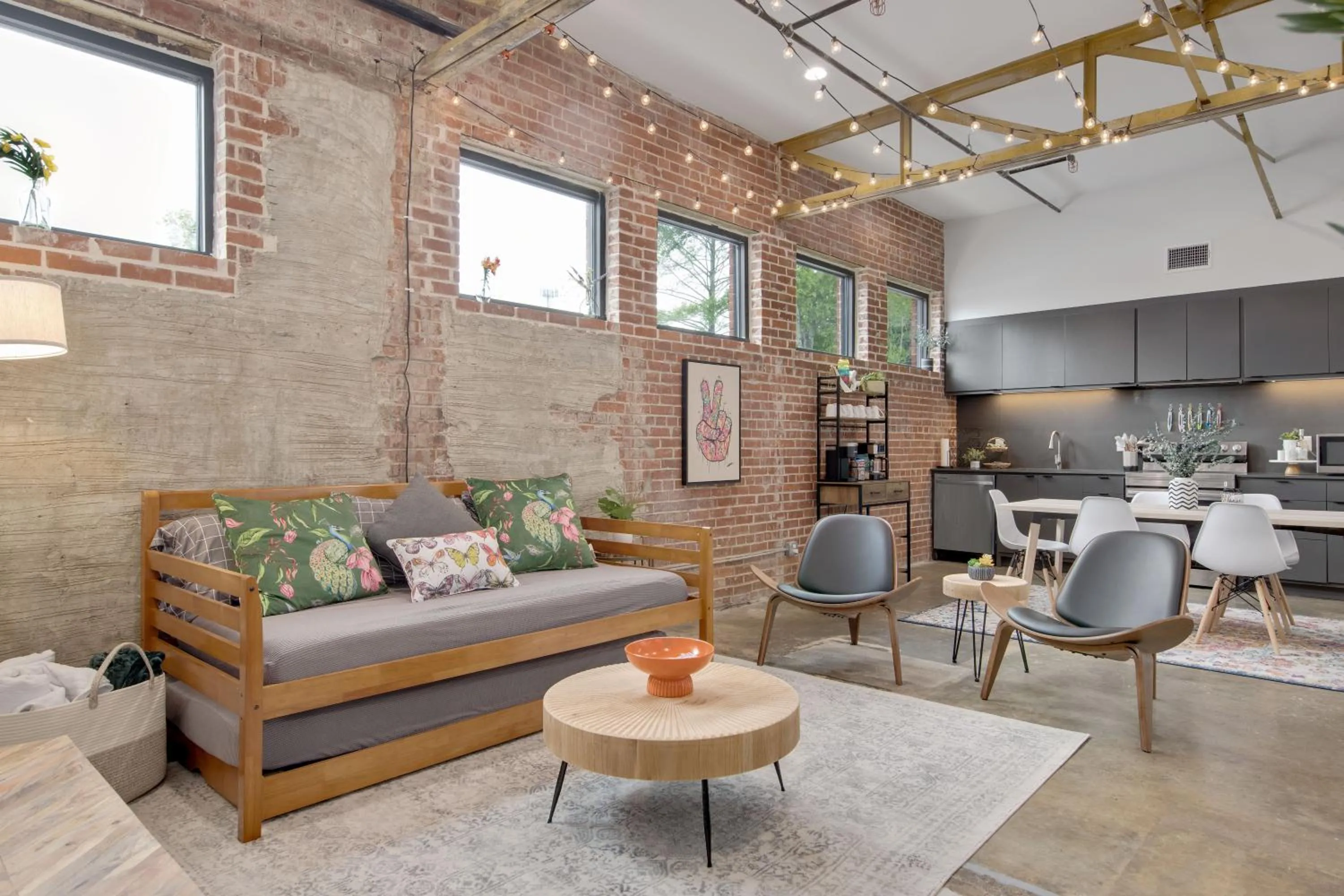 Living room in The Cypress Flats