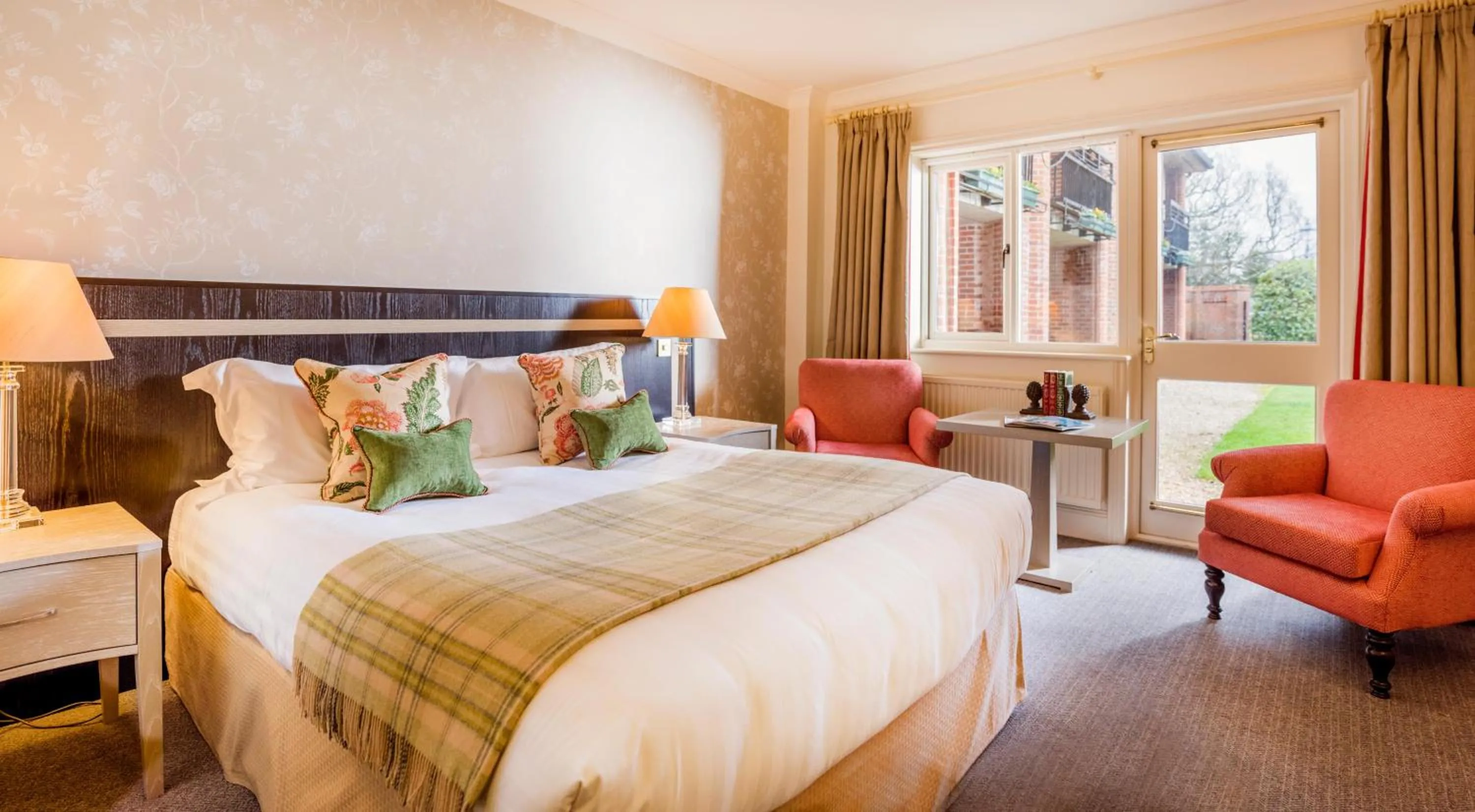 Bedroom, Bed in Careys Manor Hotel & SenSpa