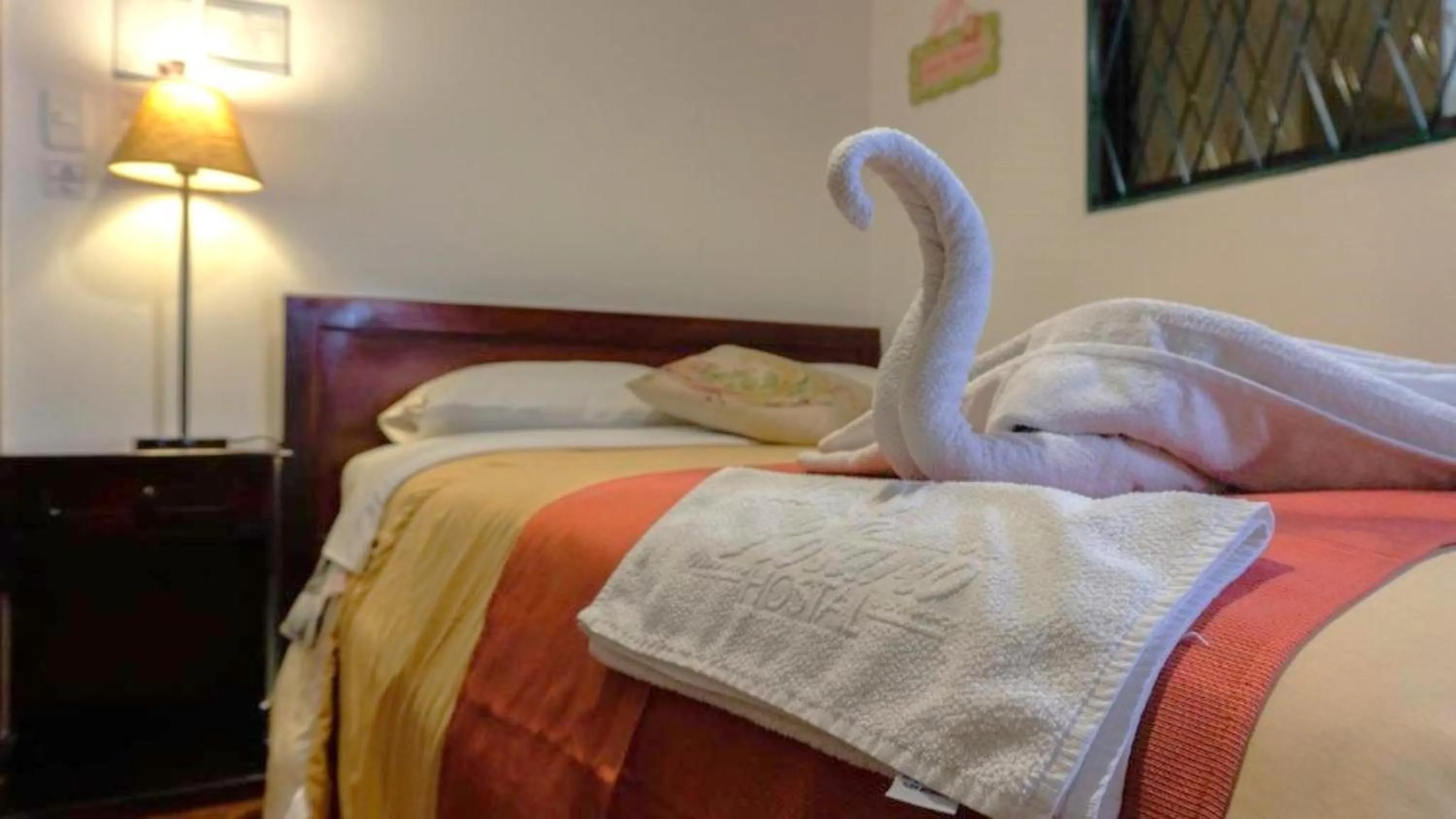 Decorative detail, Bed in La Rosario Hotel