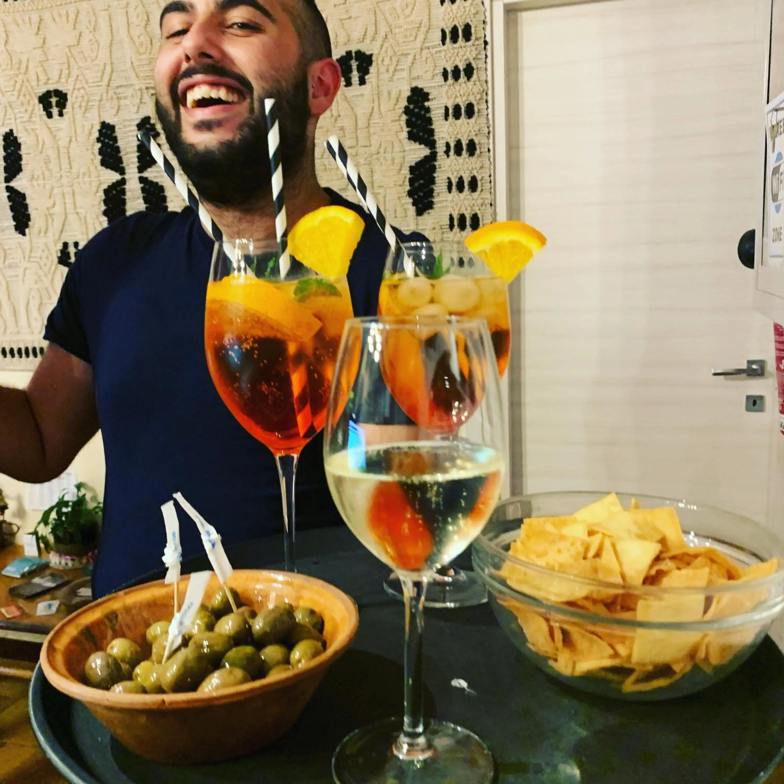 Lounge or bar in Hotel Miramonti Seulo Turismo Rurale