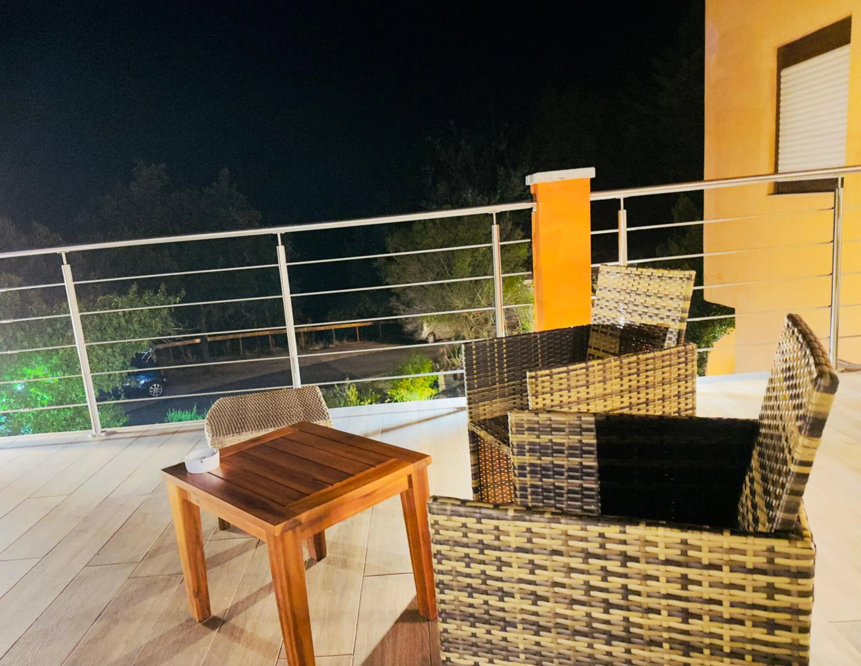 Balcony/Terrace in Hotel Miramonti Seulo Turismo Rurale