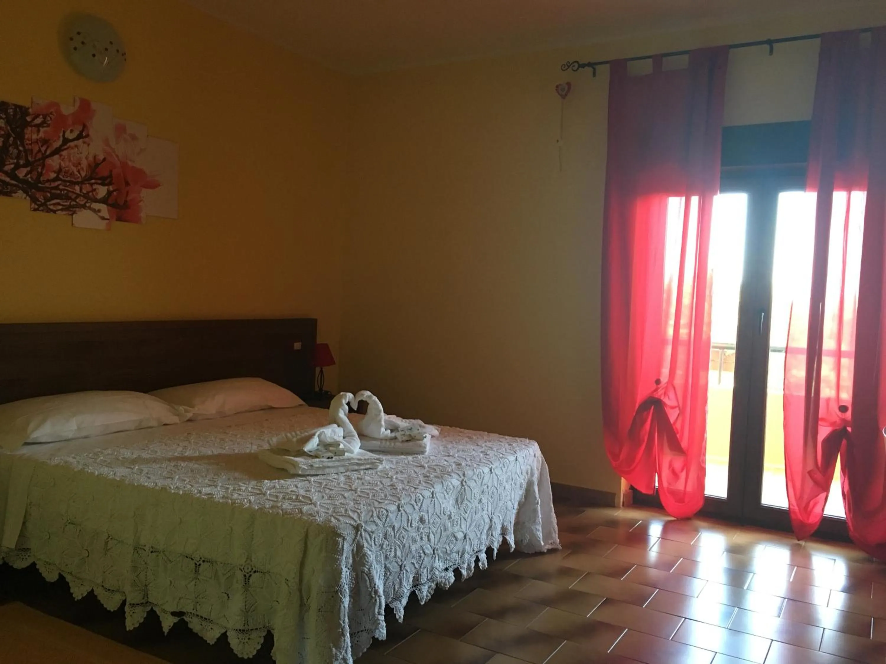 Bed in Hotel Miramonti Seulo Turismo Rurale