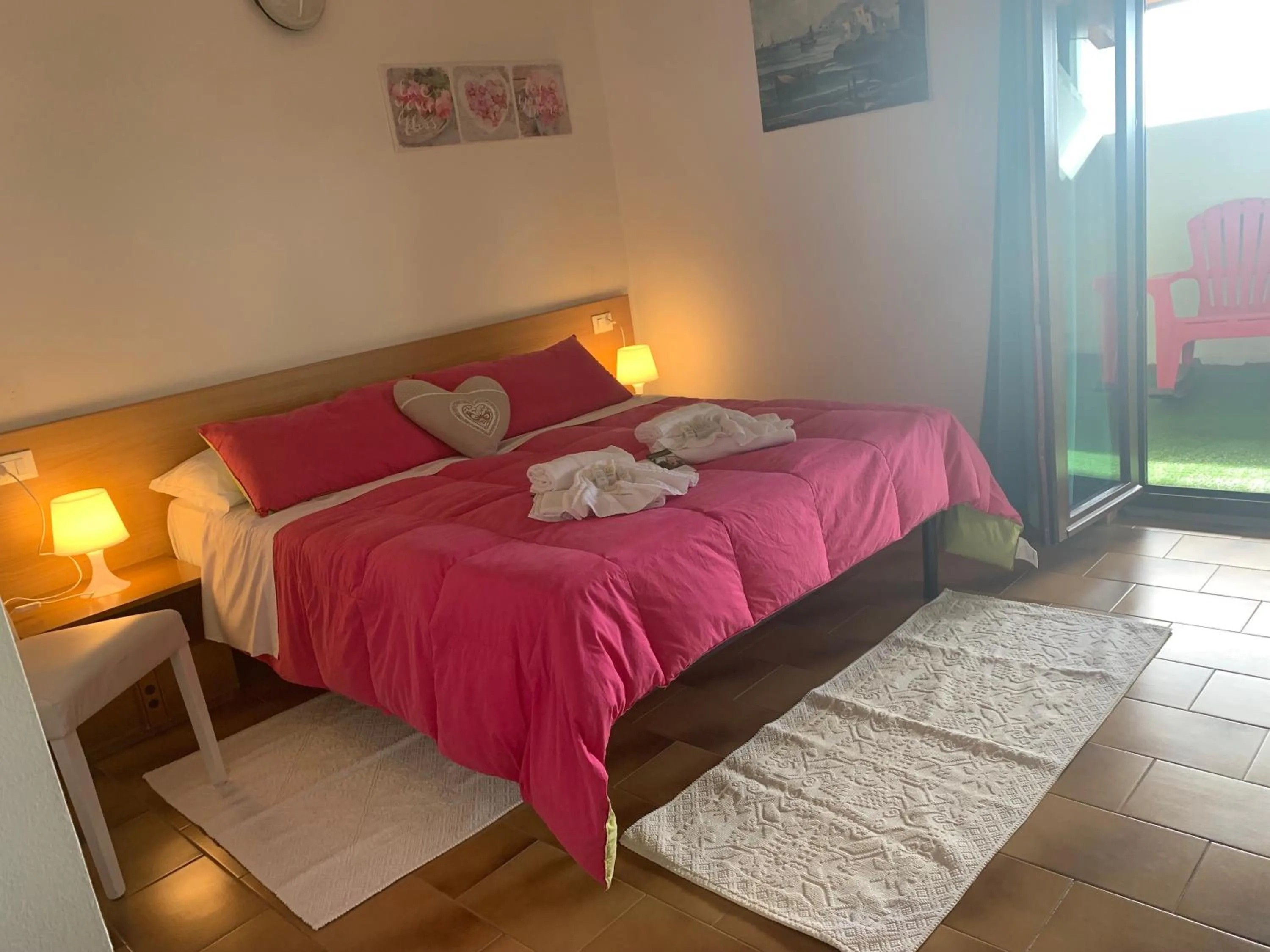 Bed in Hotel Miramonti Seulo Turismo Rurale