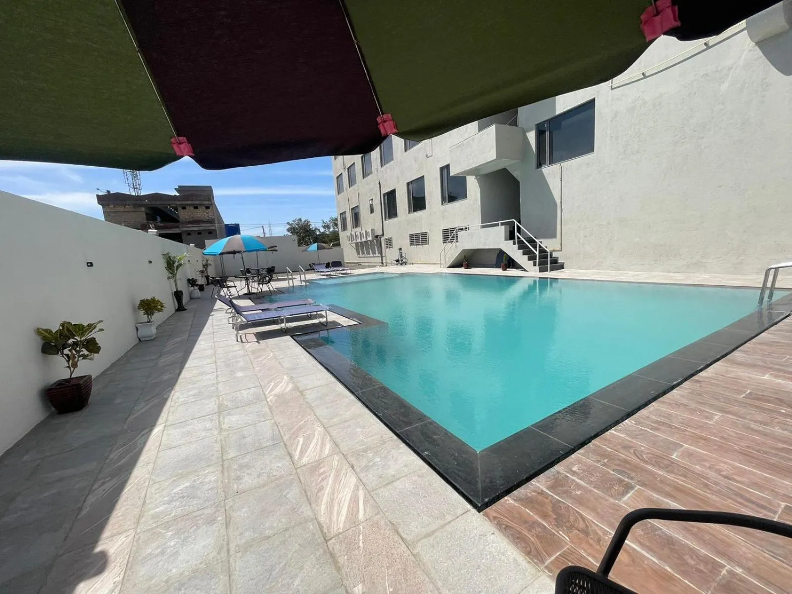 Swimming pool in VITS Jamnagar