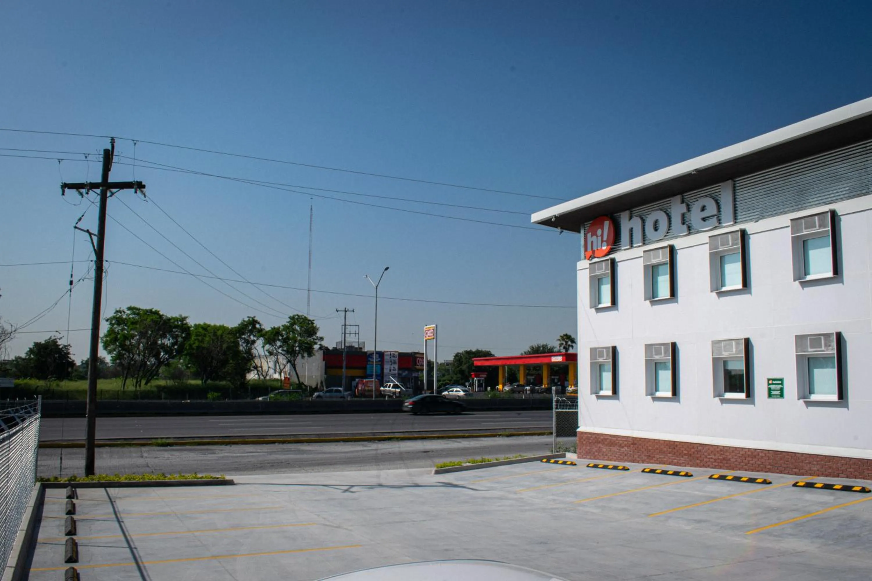 Property building in Hotel Hi! Guadalupe