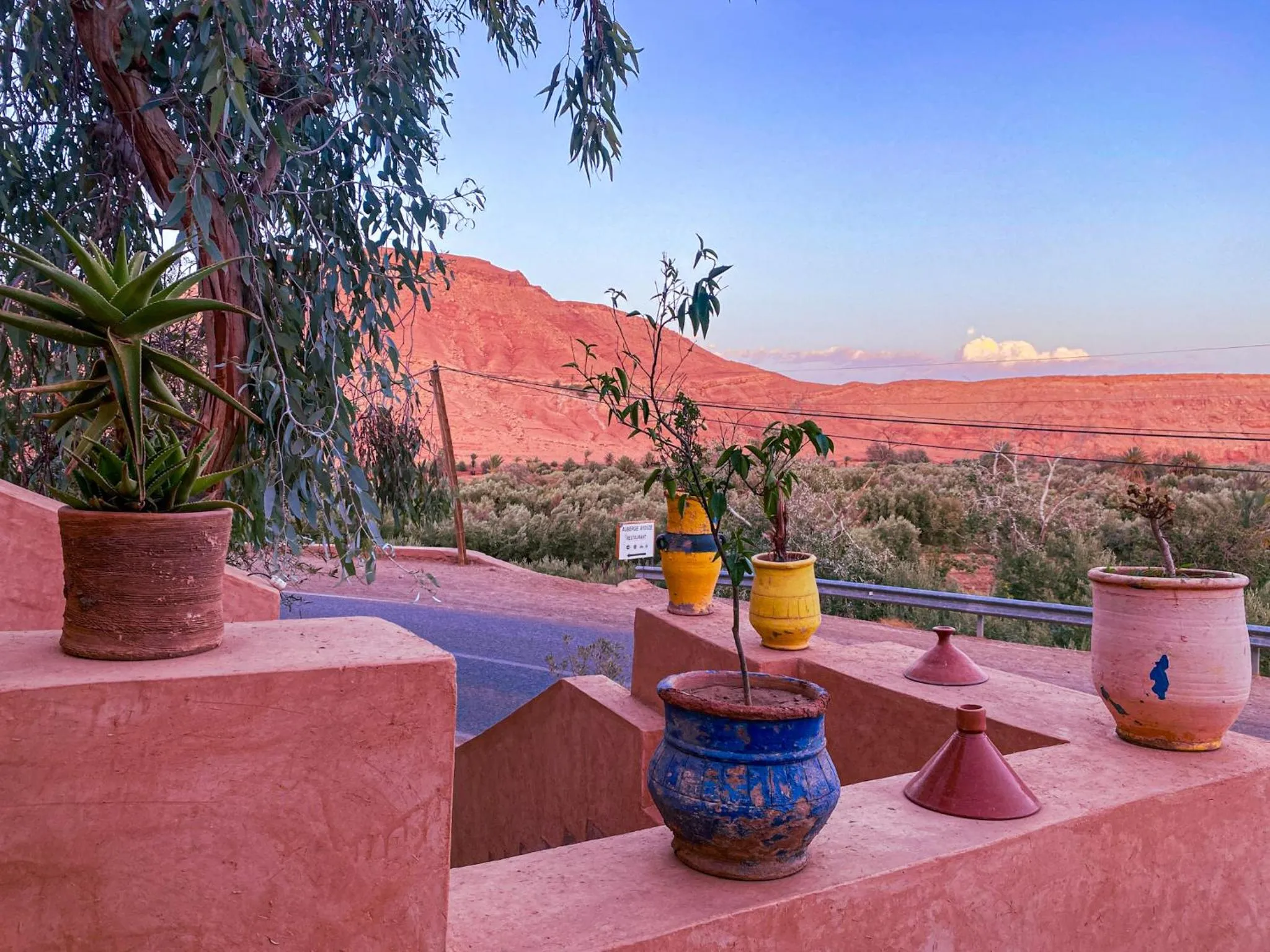 View (from property/room) in Auberge Ayouze