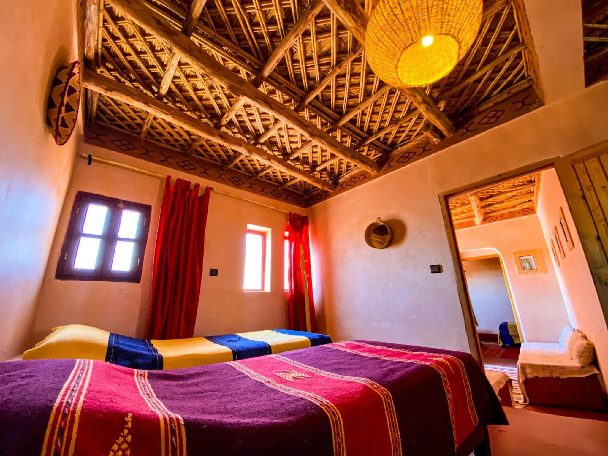 Bed in Auberge Ayouze