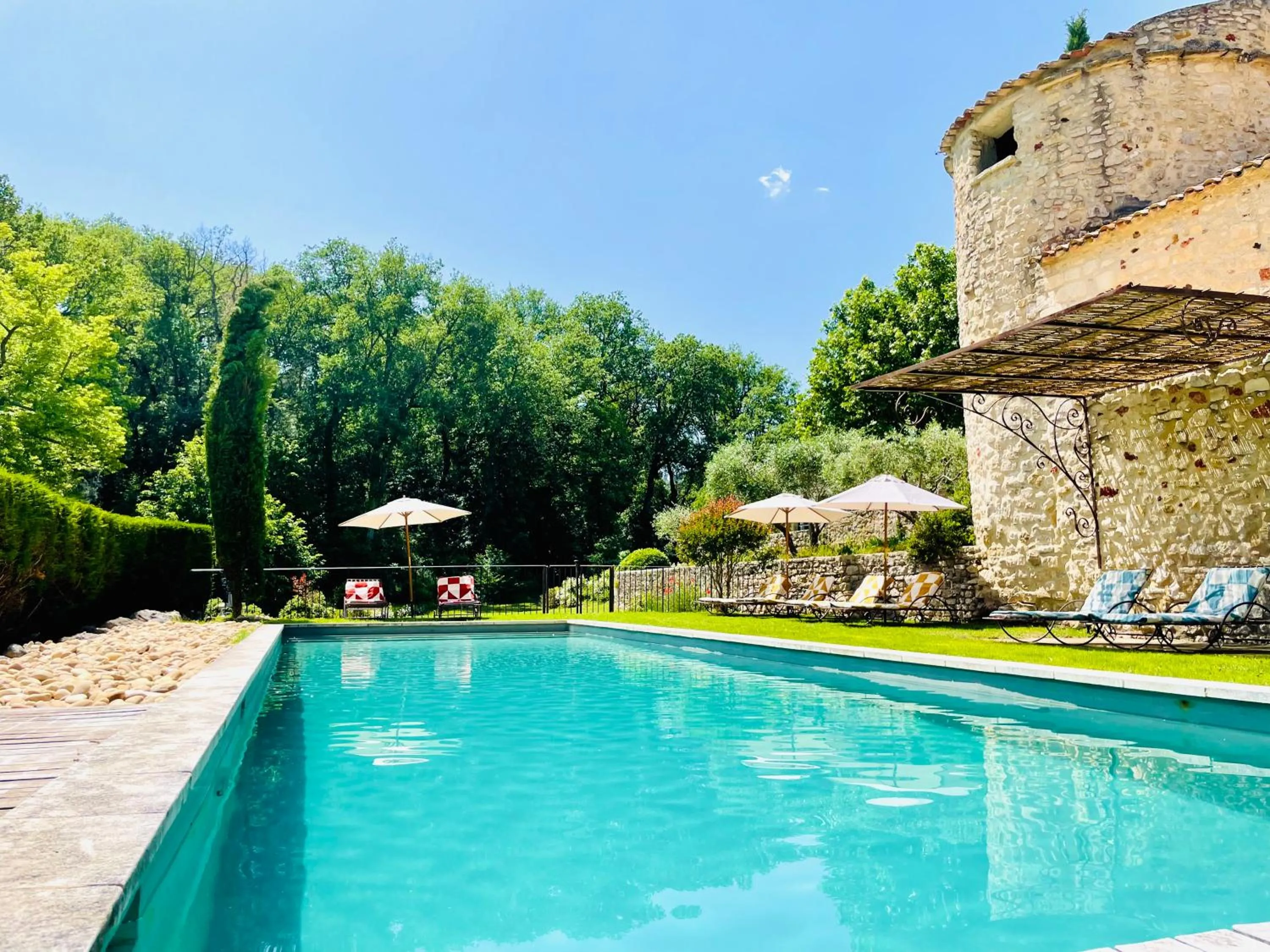 Swimming pool in La Grande Verrière - Luberon en Provence