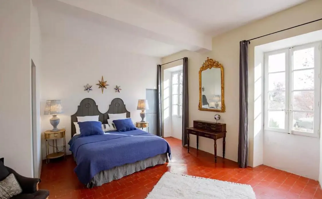 Bedroom, Bed in La Grande Verrière - Luberon en Provence