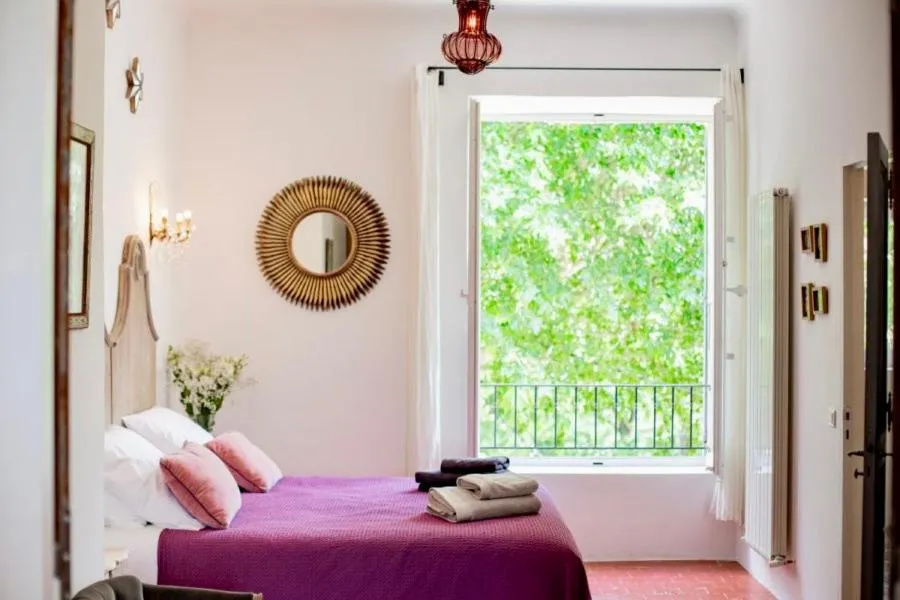 Bedroom, Bed in La Grande Verrière - Luberon en Provence