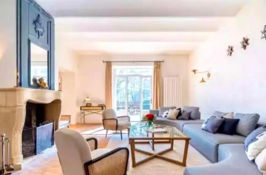Living room in La Grande Verrière - Luberon en Provence