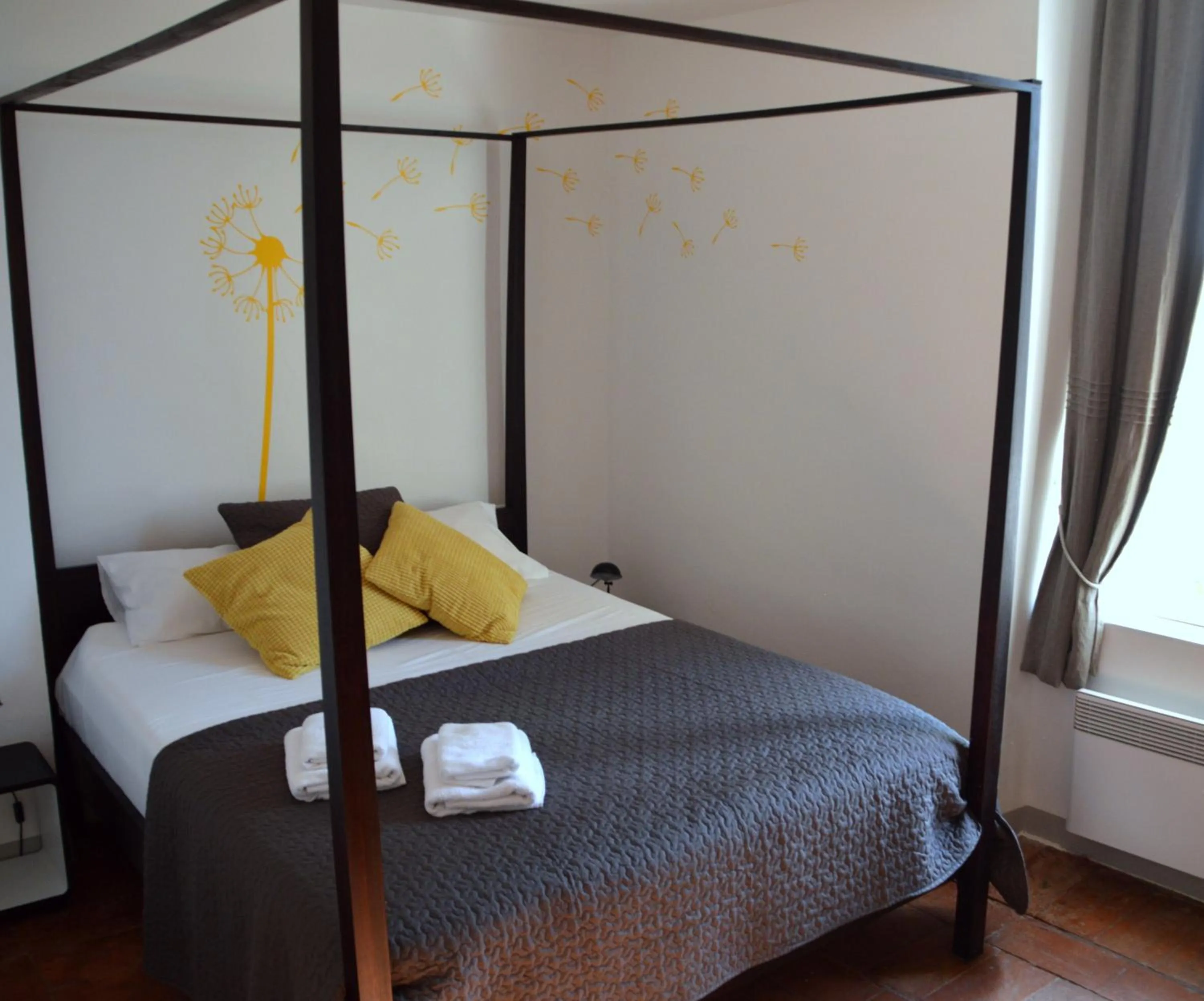 Bed in Le Voyageur - Chambres d'Hôtes