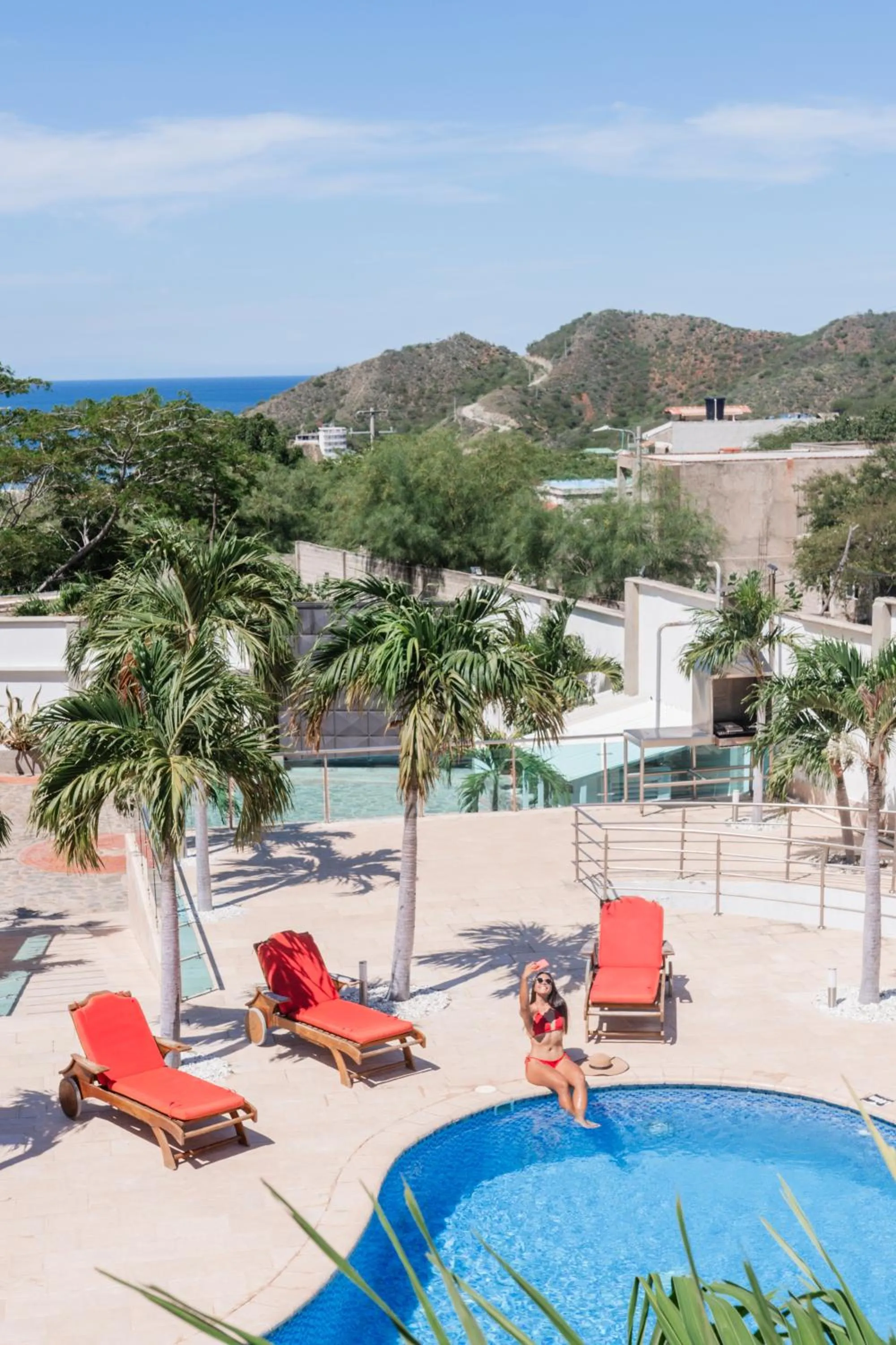 Beach in Hotel Kaamú Taganga
