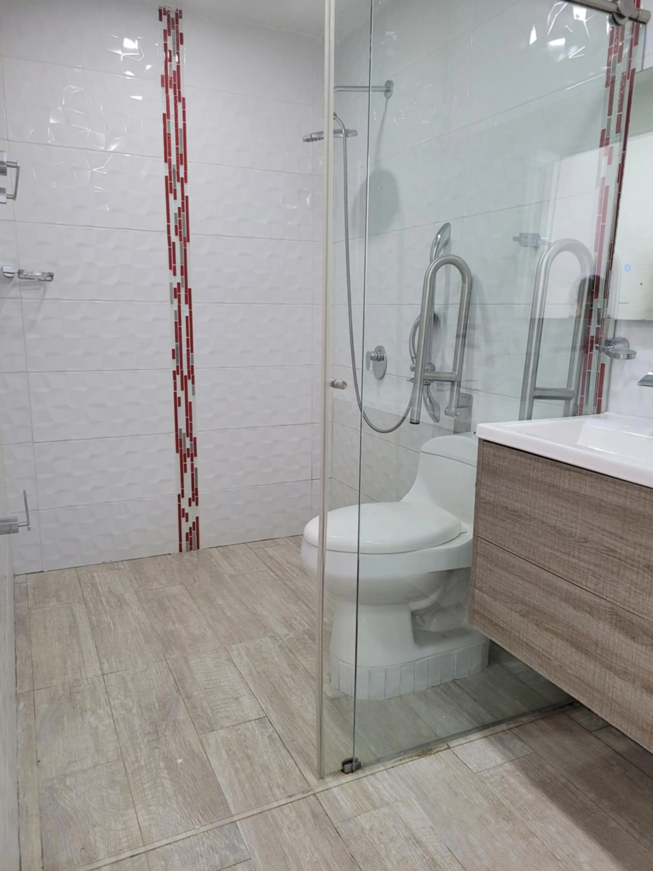 Shower in Hotel Kaamú Taganga