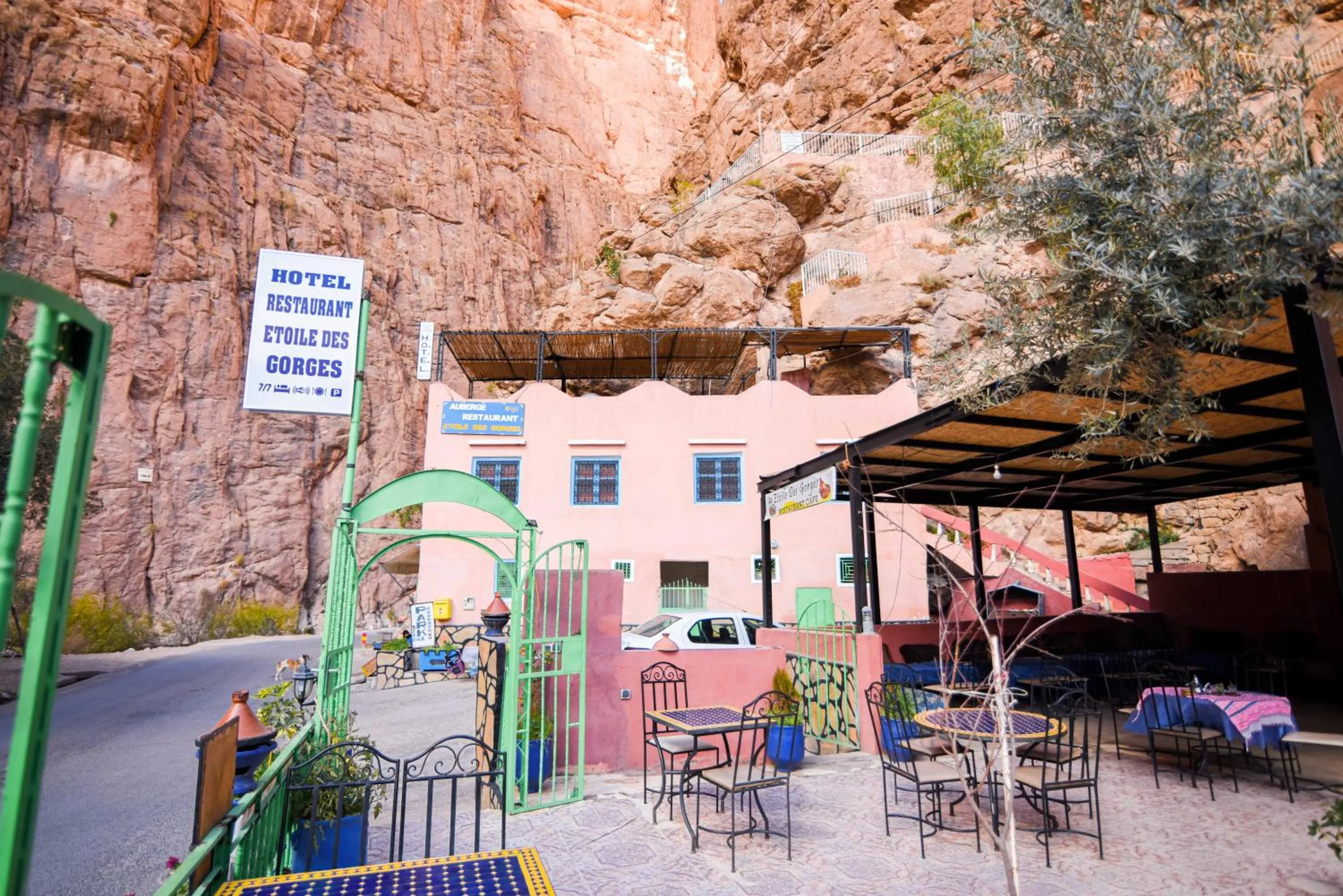 Patio in Etoile des Gorges