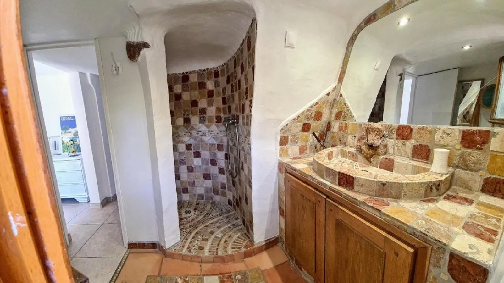 Bathroom in Salvacintoggio -Votre Villa avec Piscine Privée-