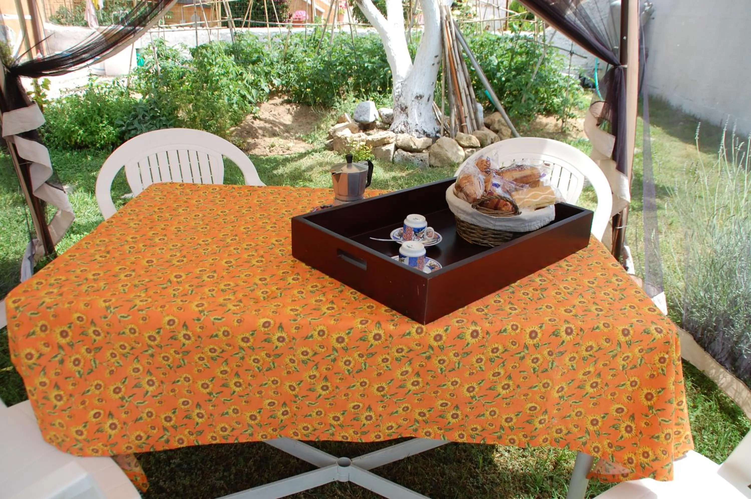 Garden in B&B Villa Claudia