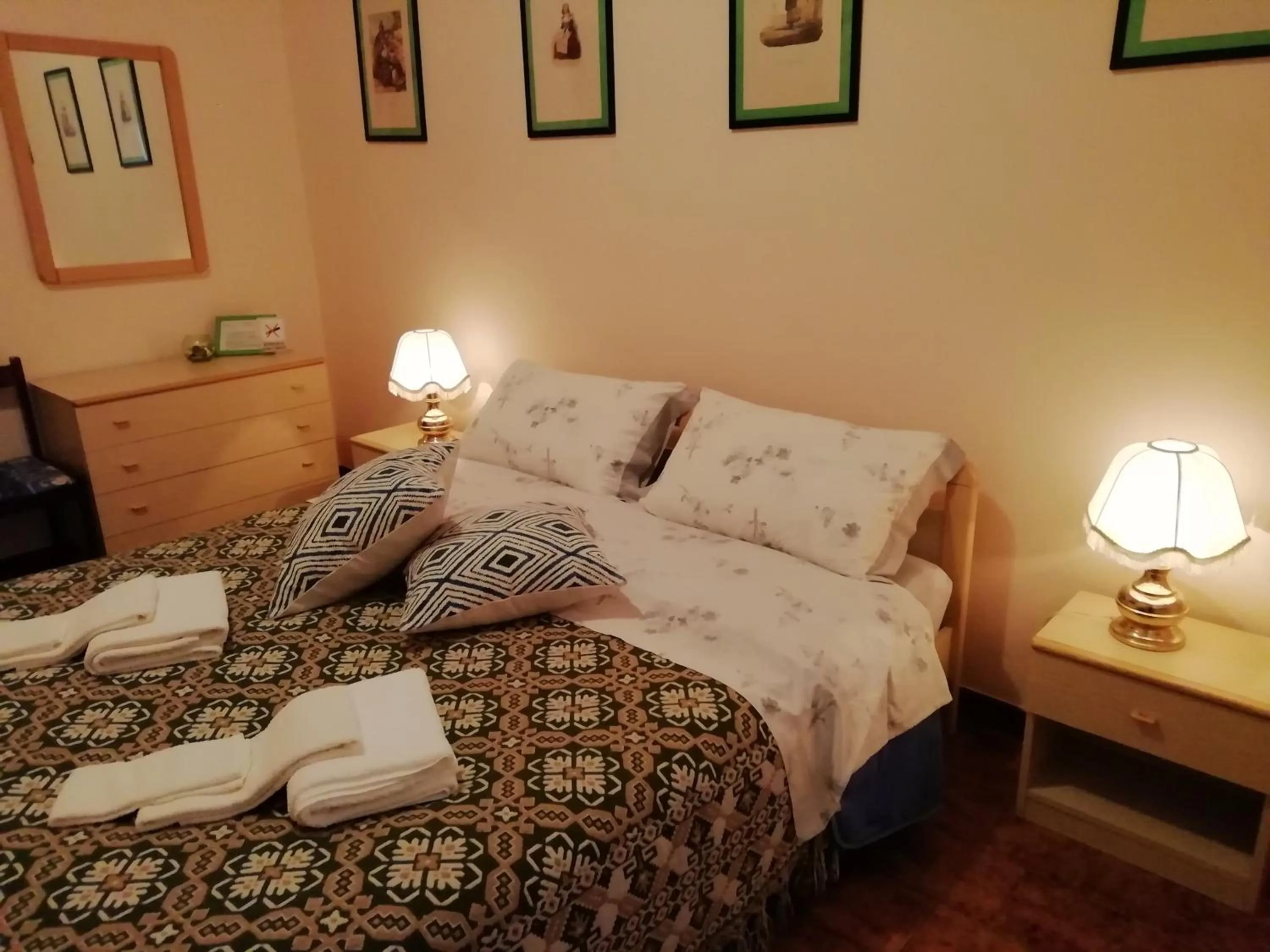 Bed in B&B Villa Claudia