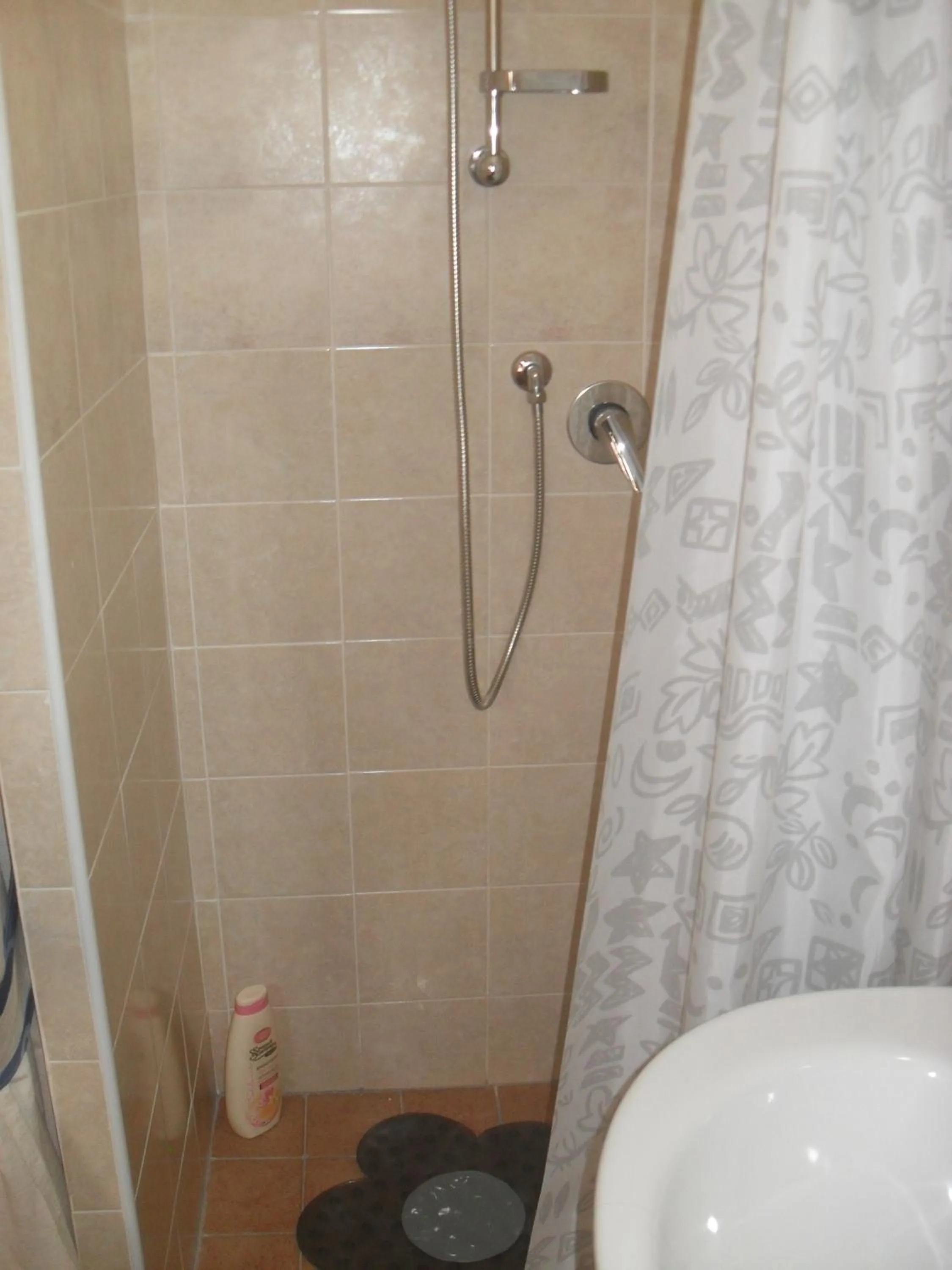 Shower in B&B Villa Claudia