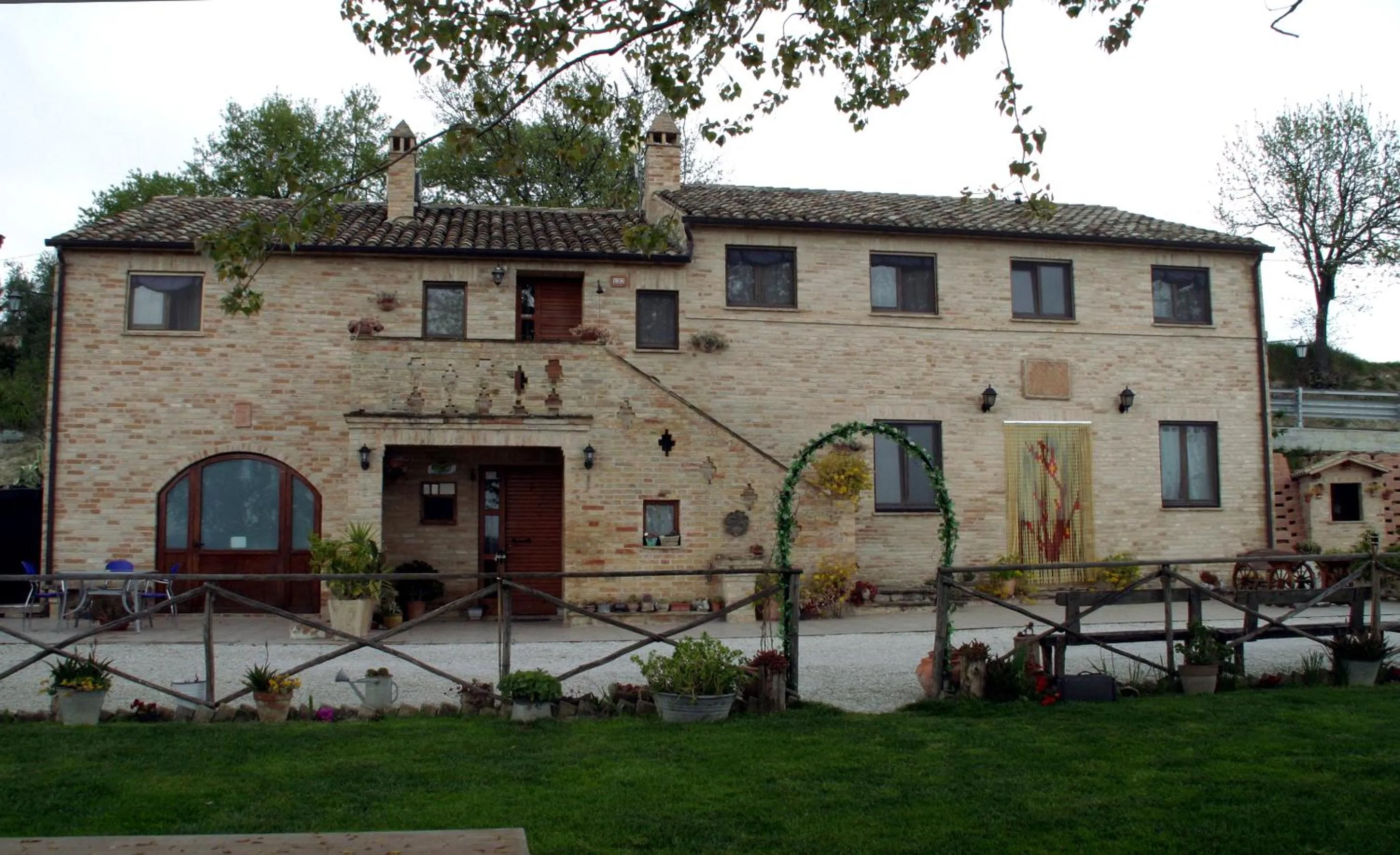 Facade/entrance in Il Vecchio Pioppo