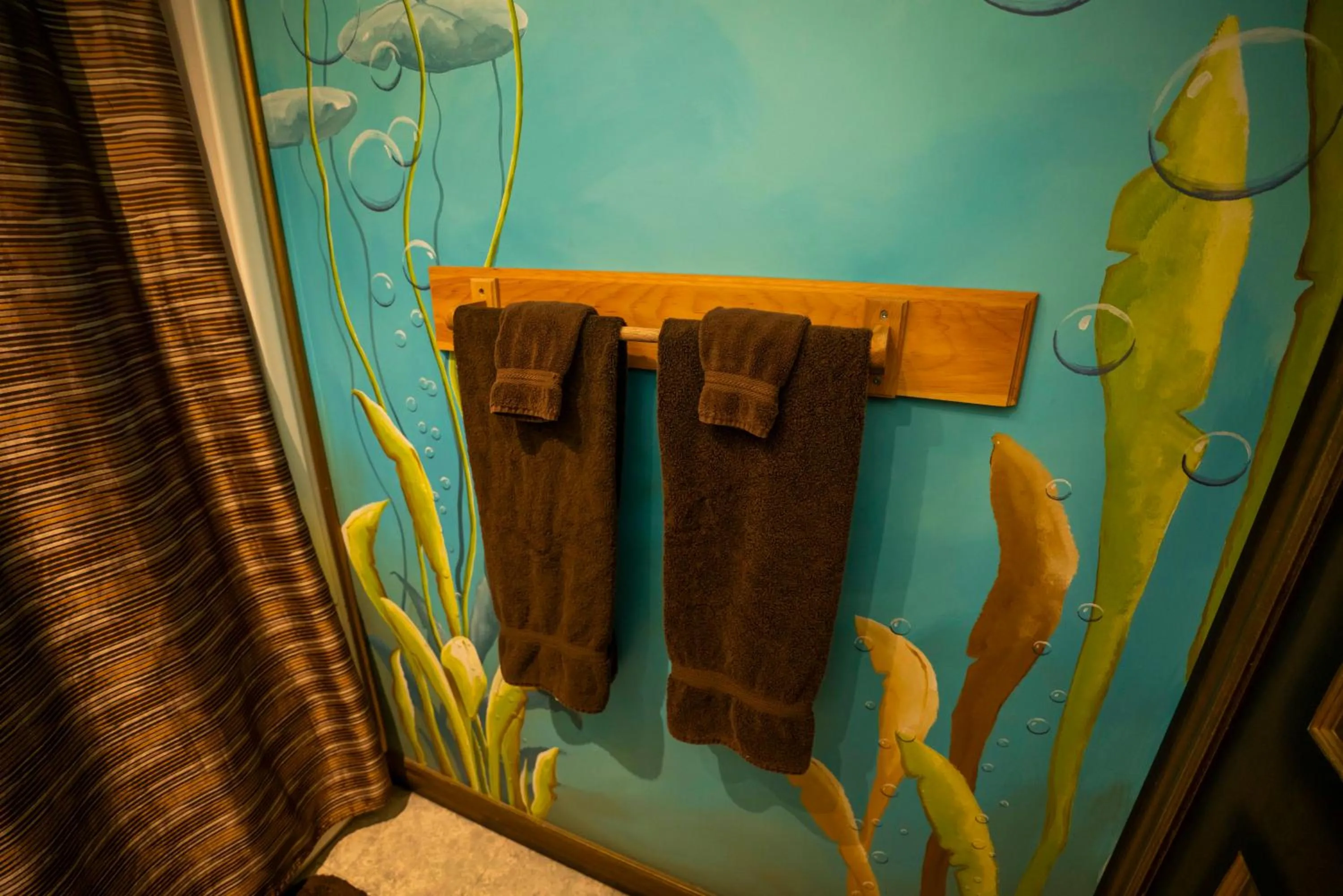 towels in Gîte Crystal Inn