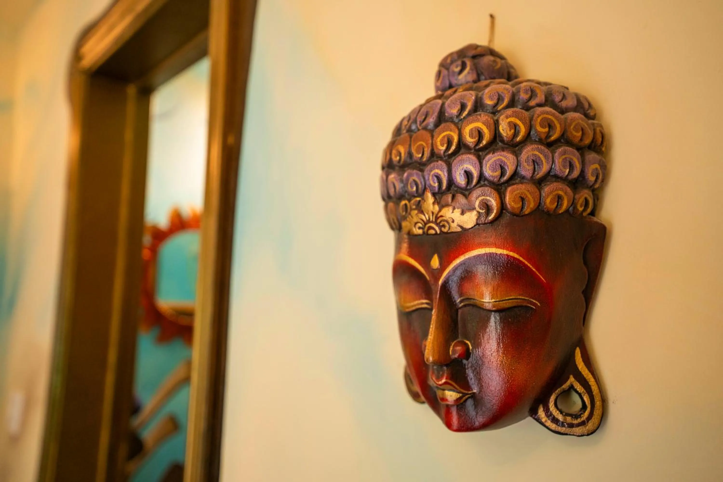 Decorative detail in Gîte Crystal Inn