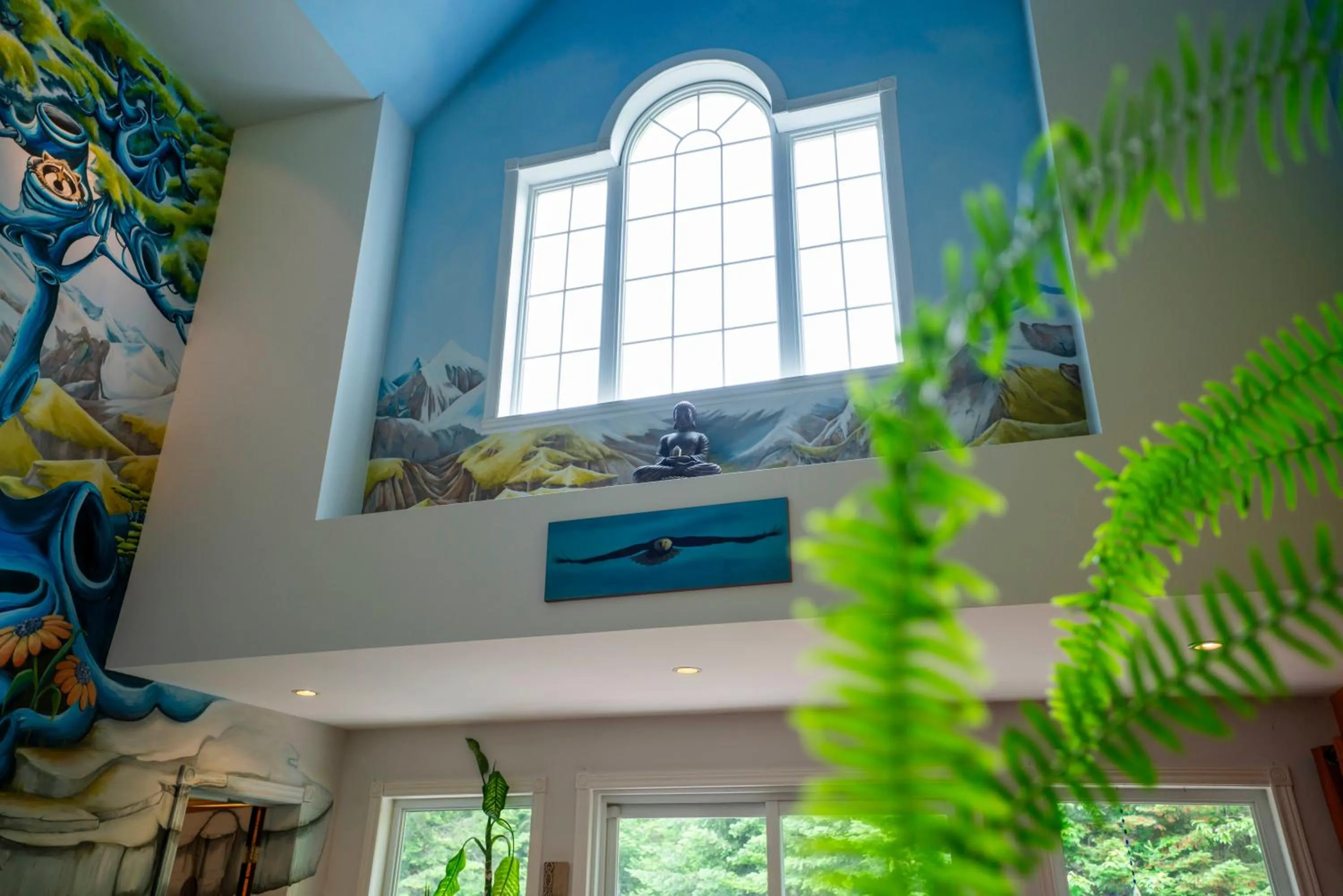 Decorative detail in Gîte Crystal Inn