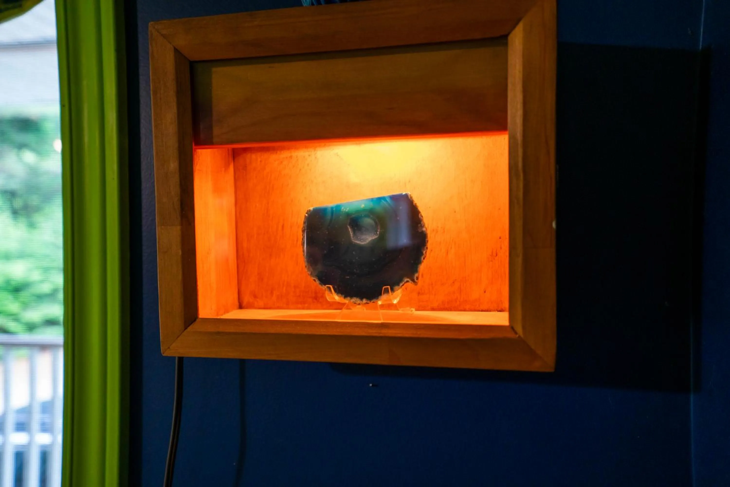 Decorative detail in Gîte Crystal Inn