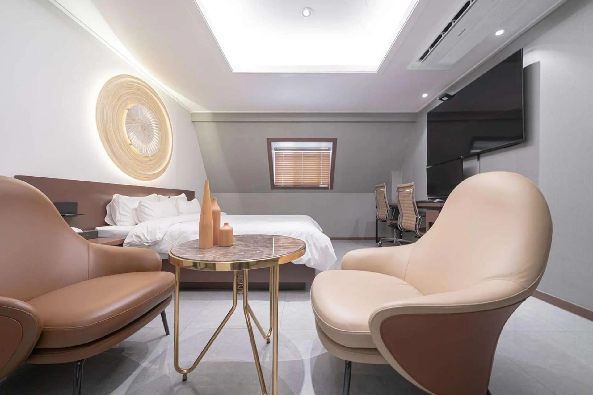 Bed in From H About Hotel Chungju