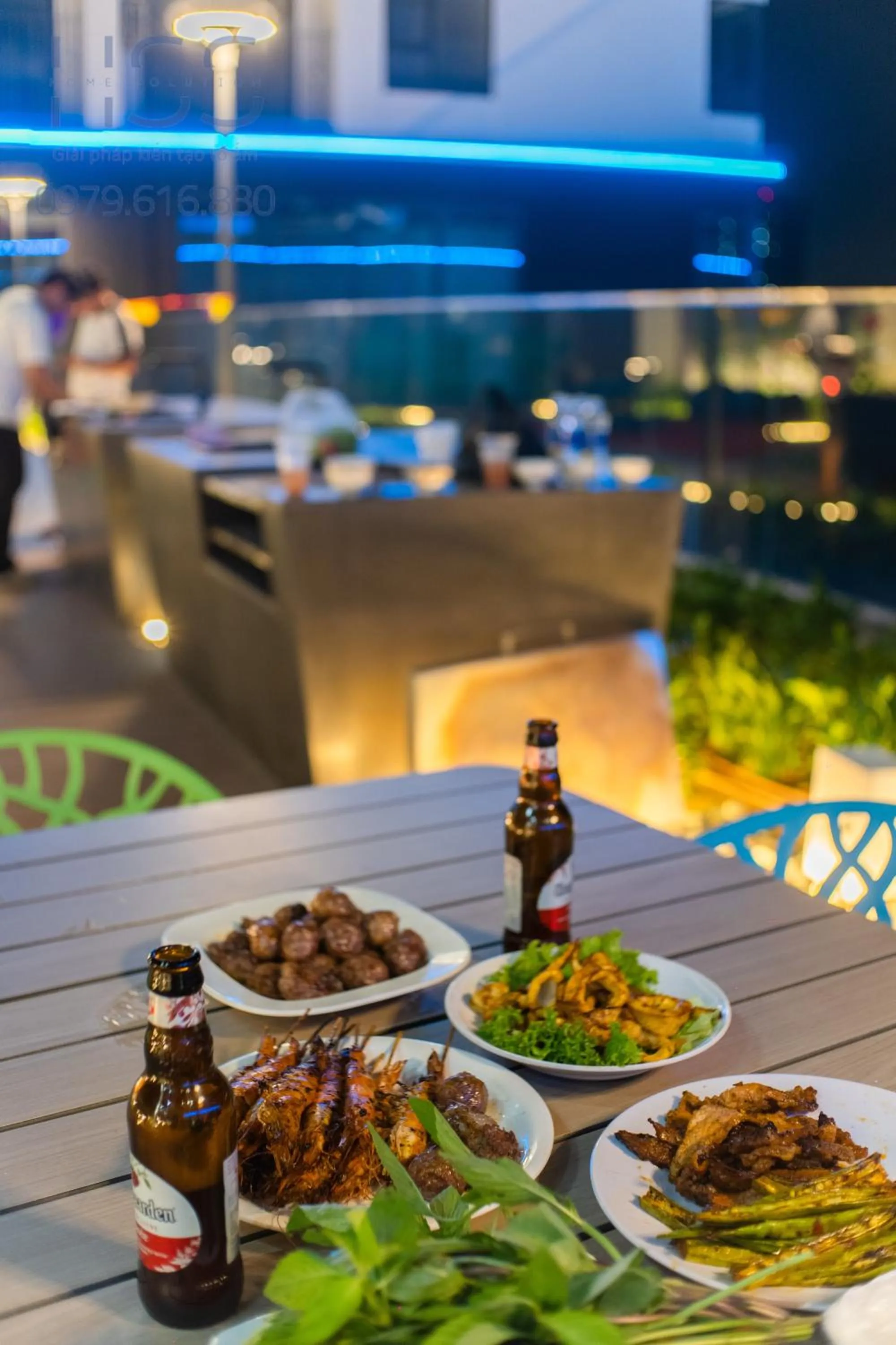 BBQ facilities in The Emerald Golf View