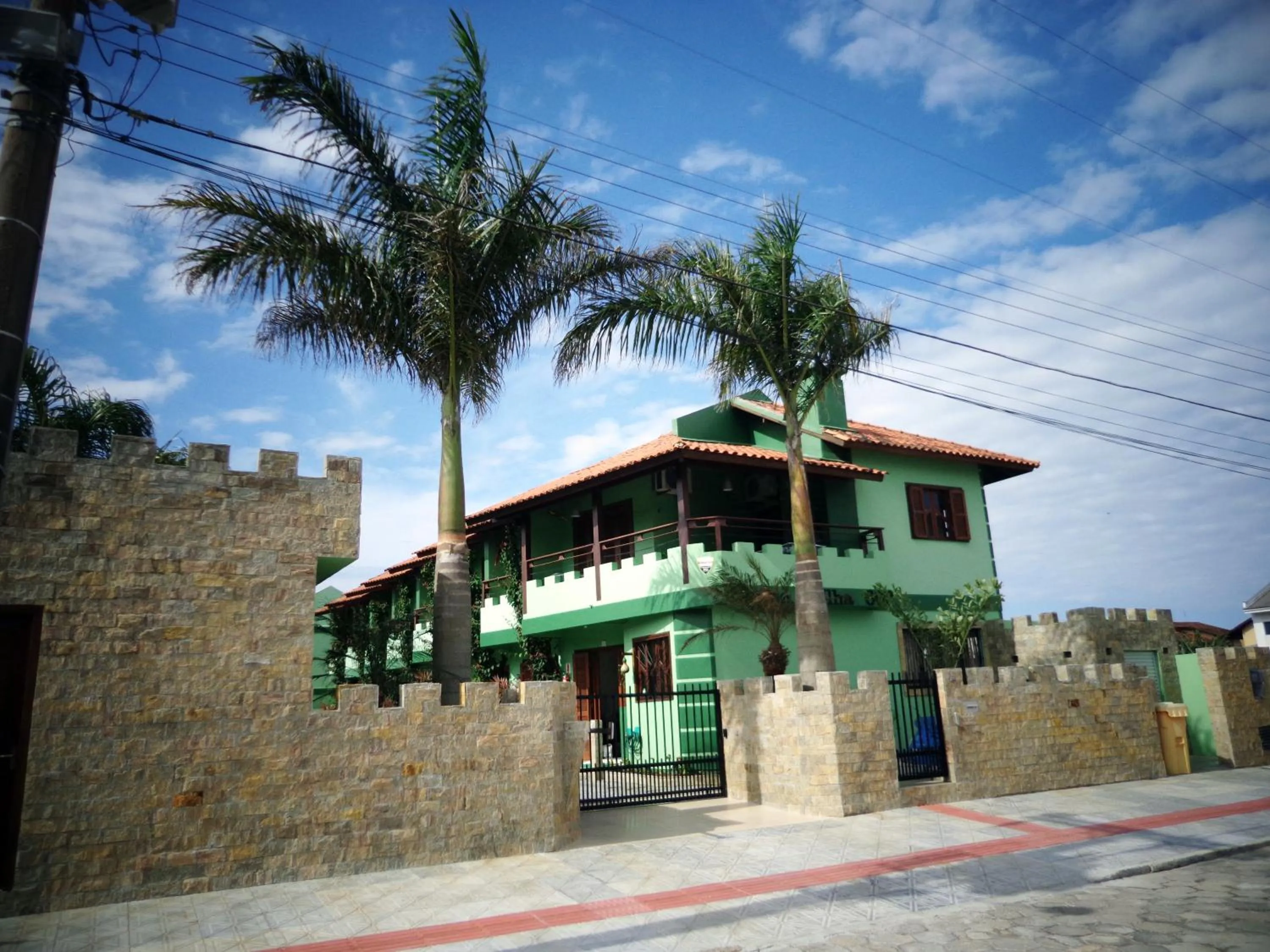 Facade/entrance in Castelo da Ilha