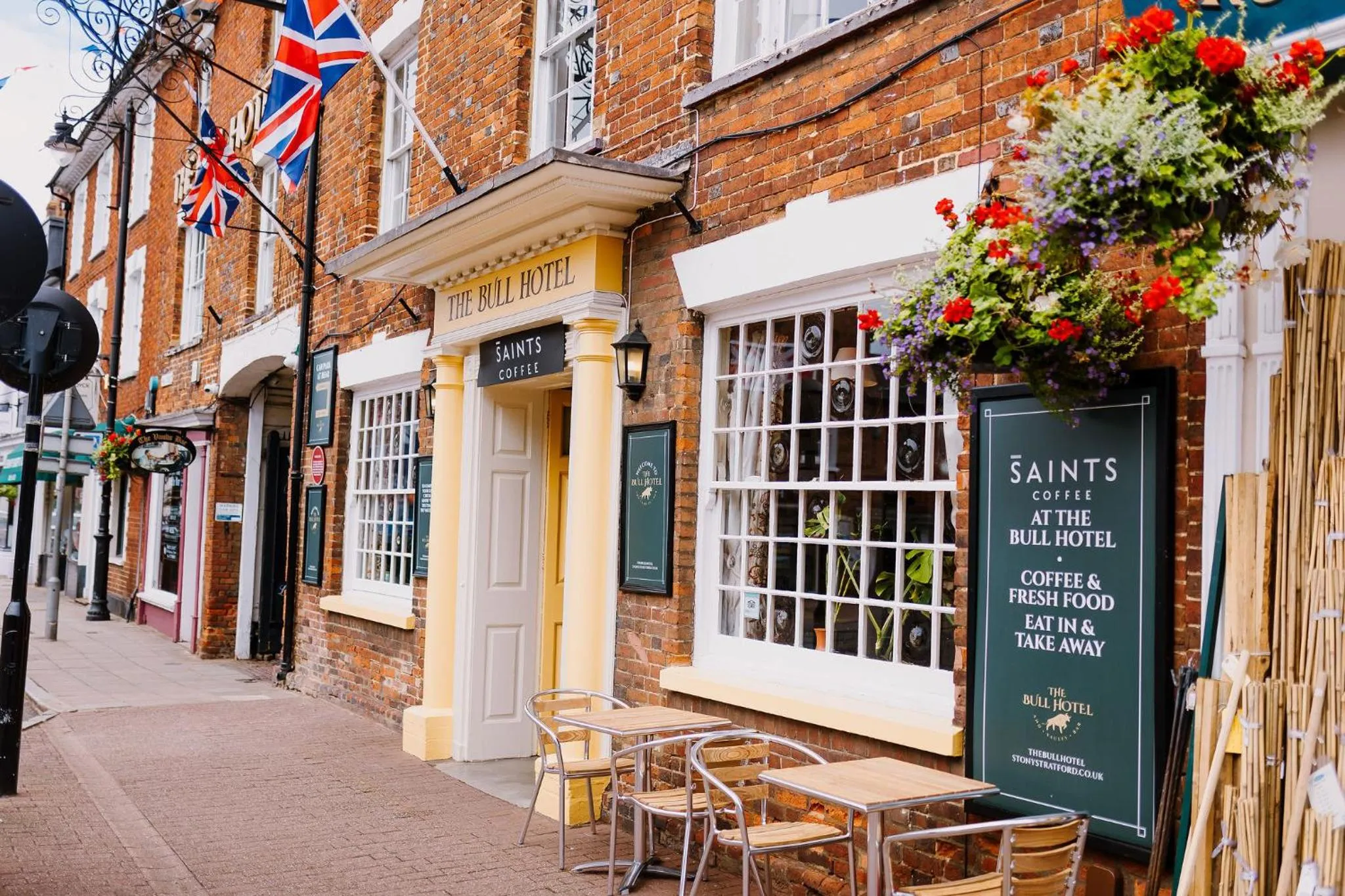 Property building in The Bull Hotel