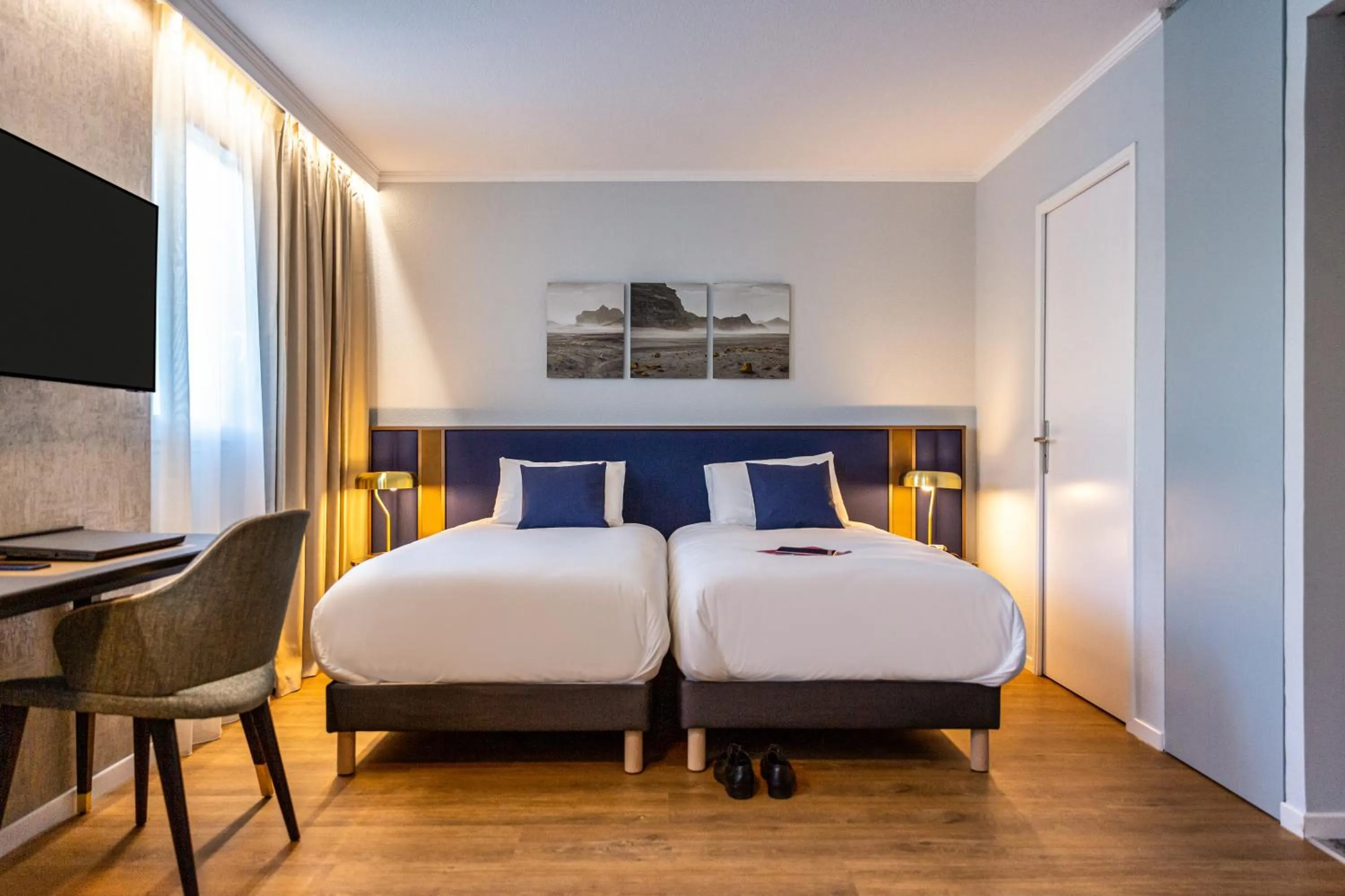 Bed in Mercure Toulouse Aeroport Blagnac