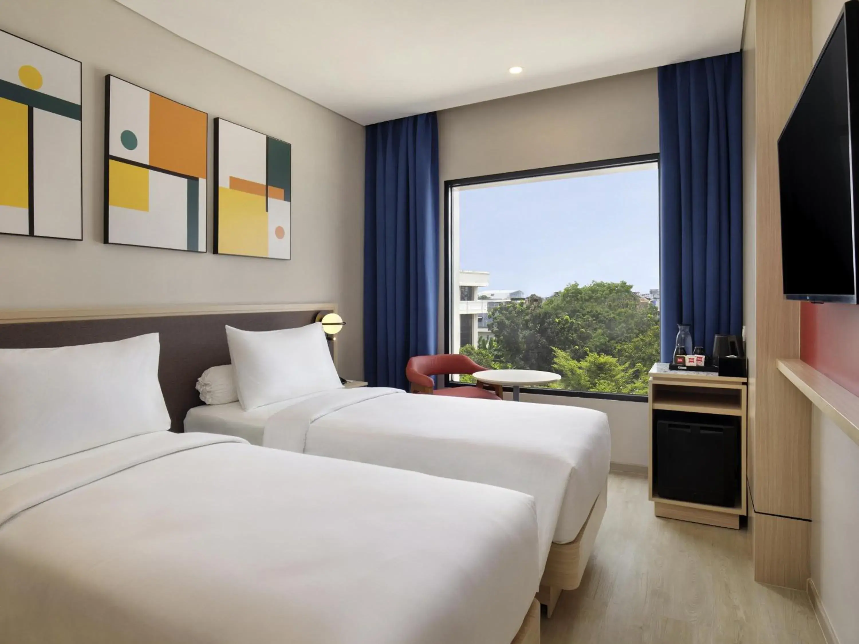 Standard Twin Room in ibis Palembang Sanggar Standard Twin Room in ibis Palembang Sanggar