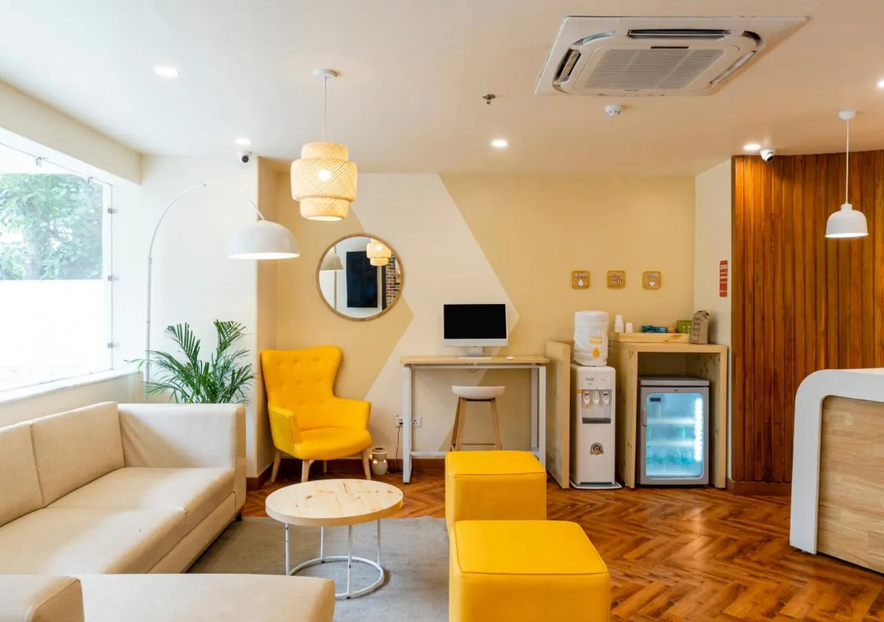 Seating area in Bloom Hotel - Sector 19